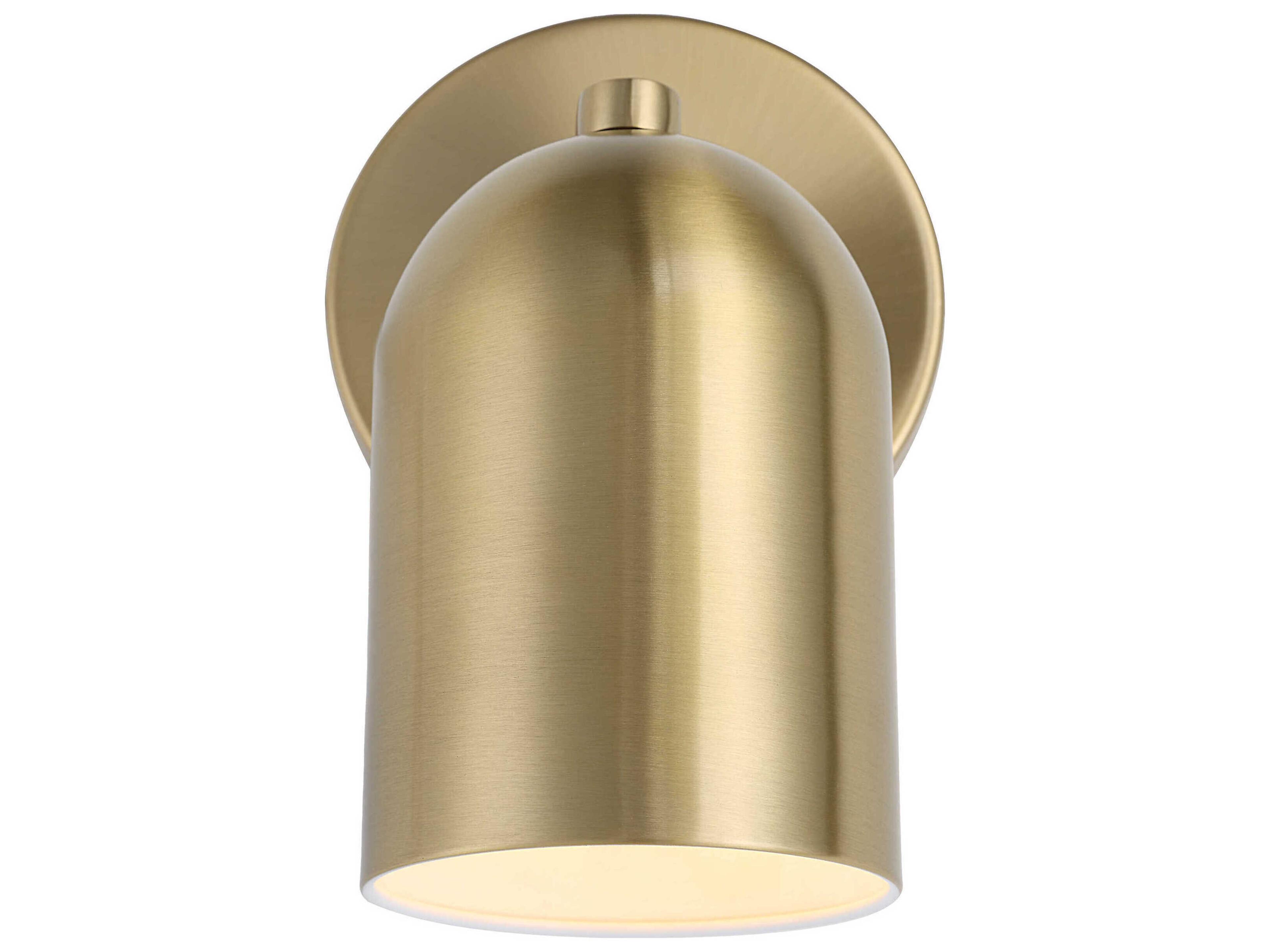 Renwil Vorona 1-Light Burnished Brass Wall Sconce