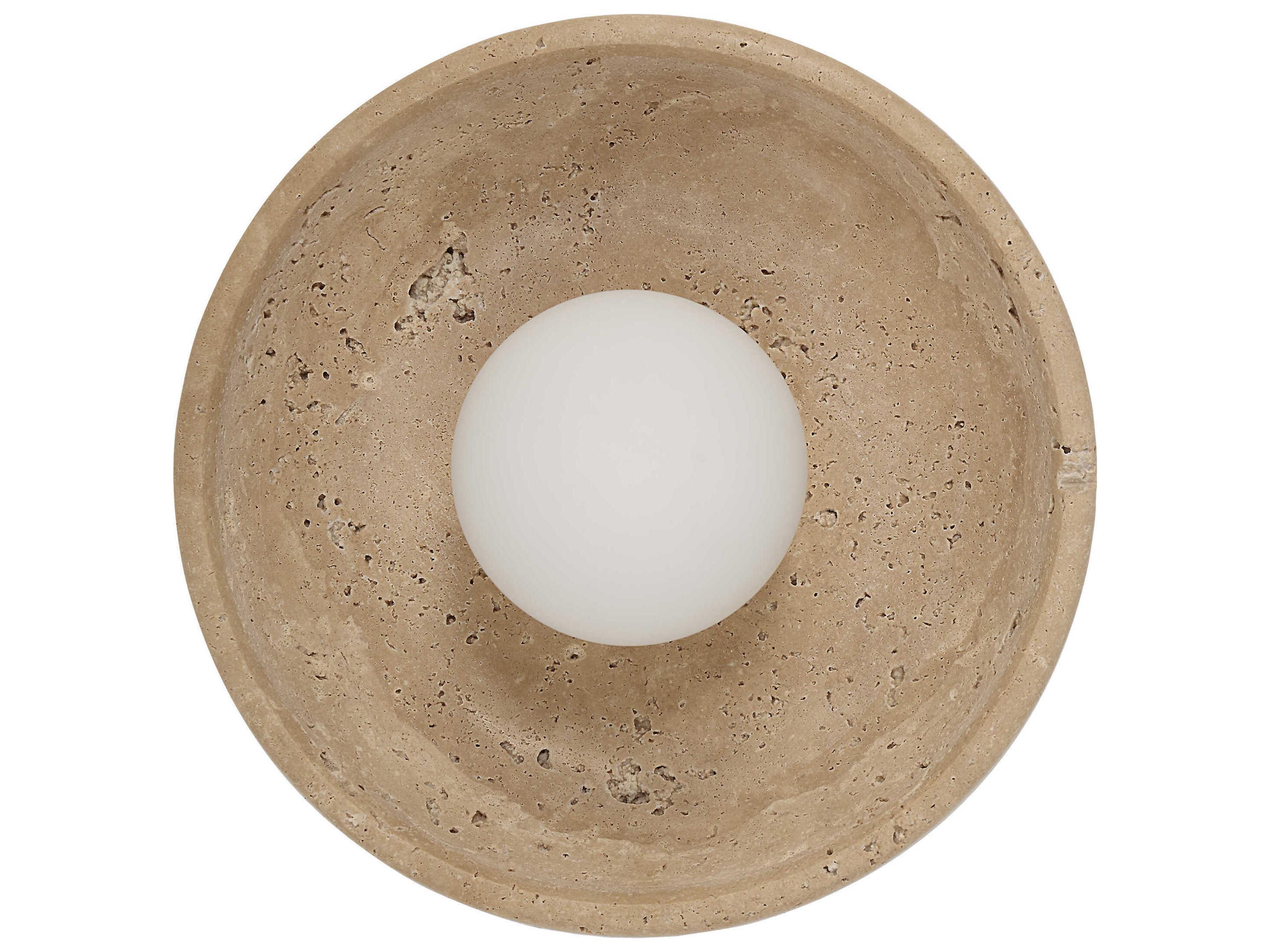 Renwil Myrtos 1-Light Natural Brown Wall Sconce