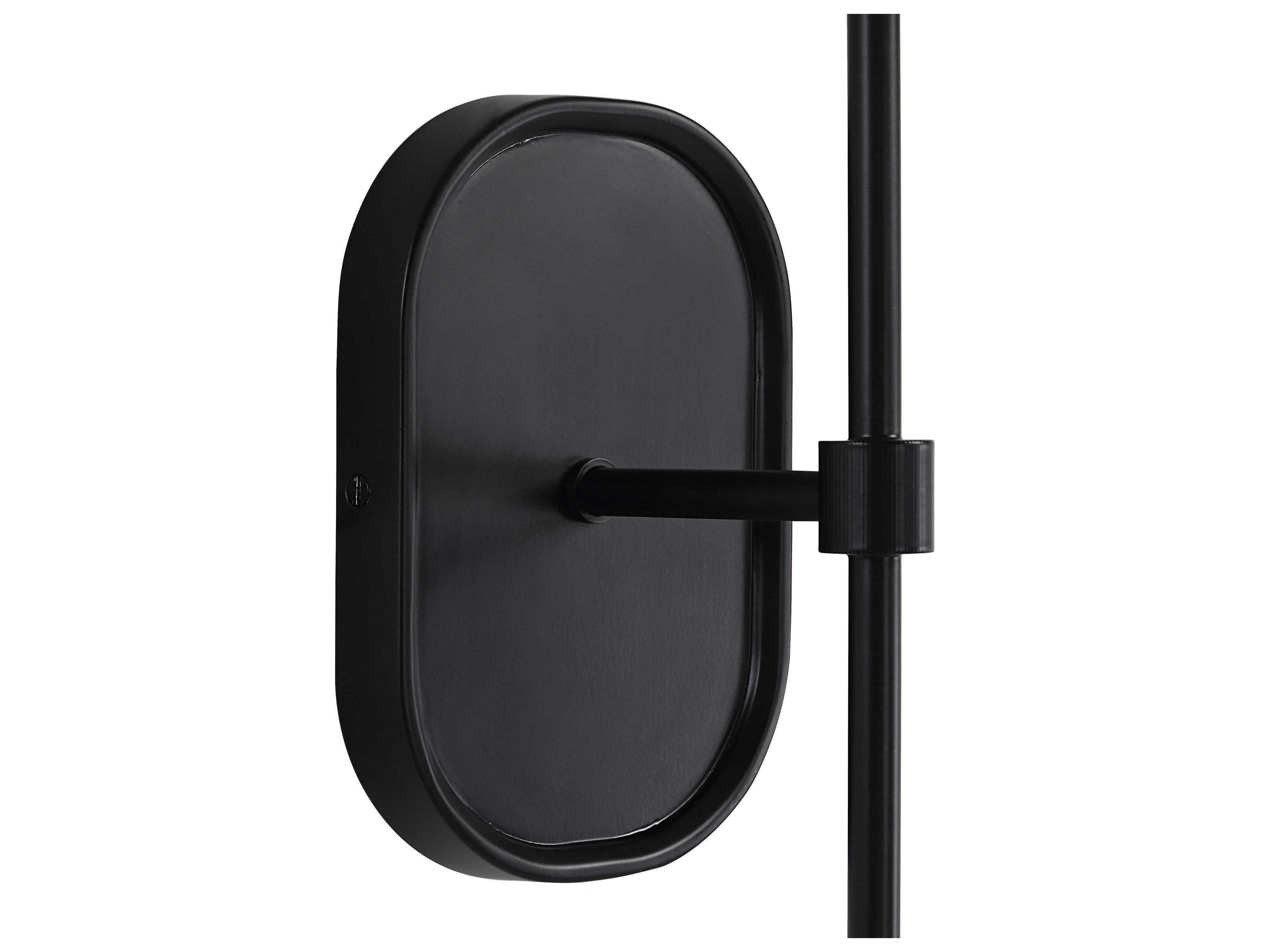 Renwil Fico 1-Light Powder Coated Matte Black Wall Sconce