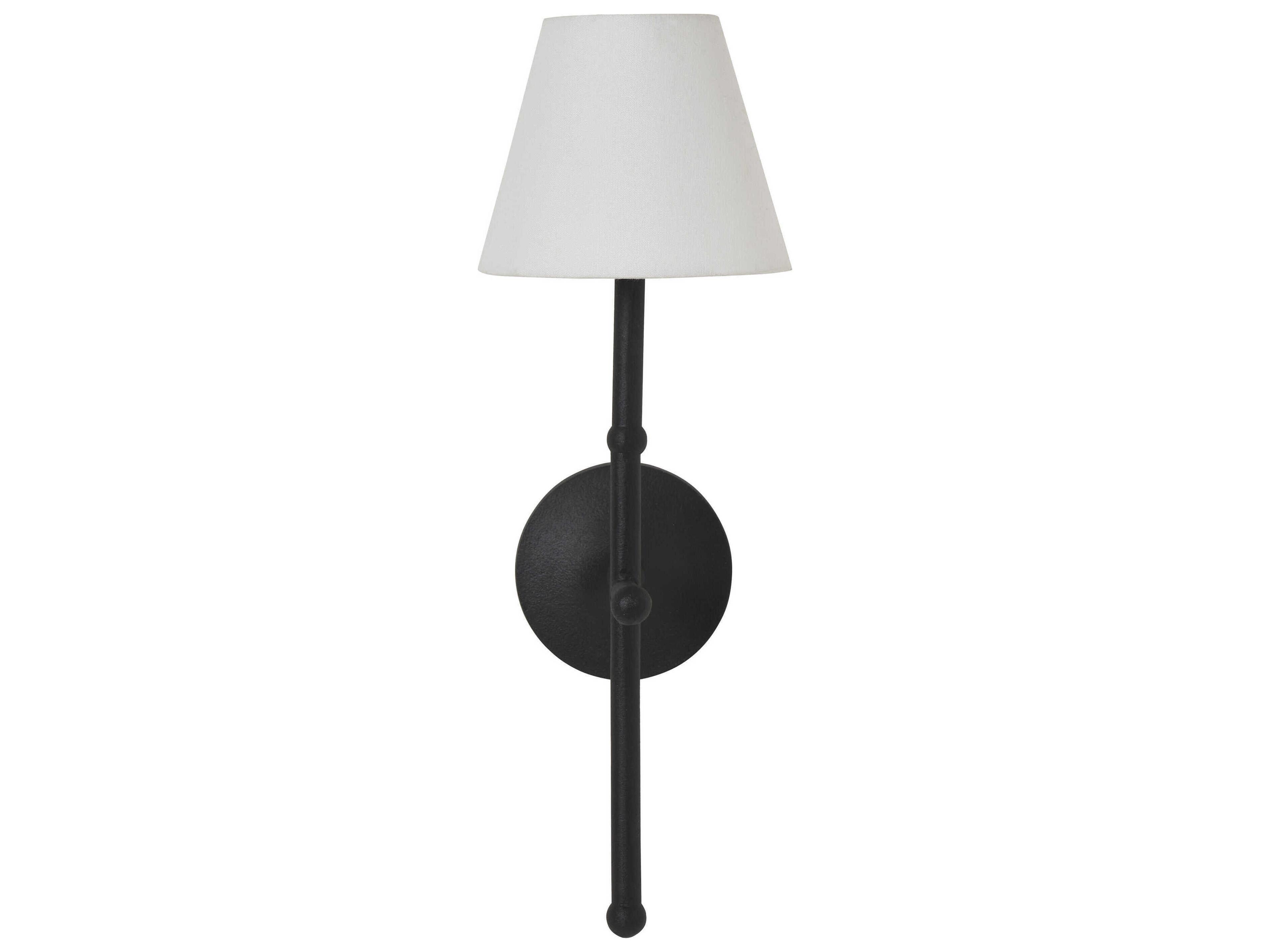 Renwil Kurosu 1-Light Matte Black Wall Sconce