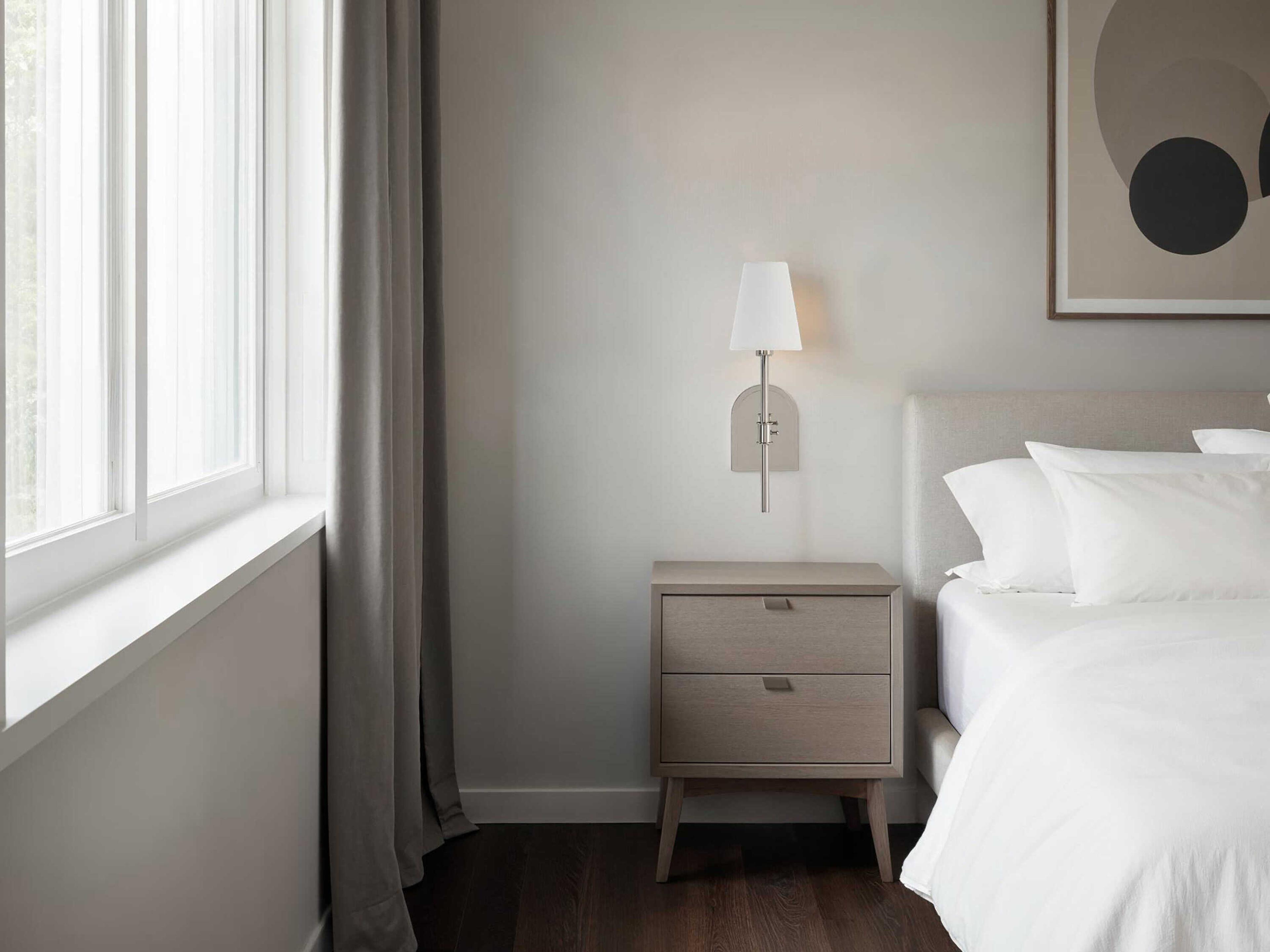 Renwil Nowra 1-Light Plated Polished Nickel Wall Sconce