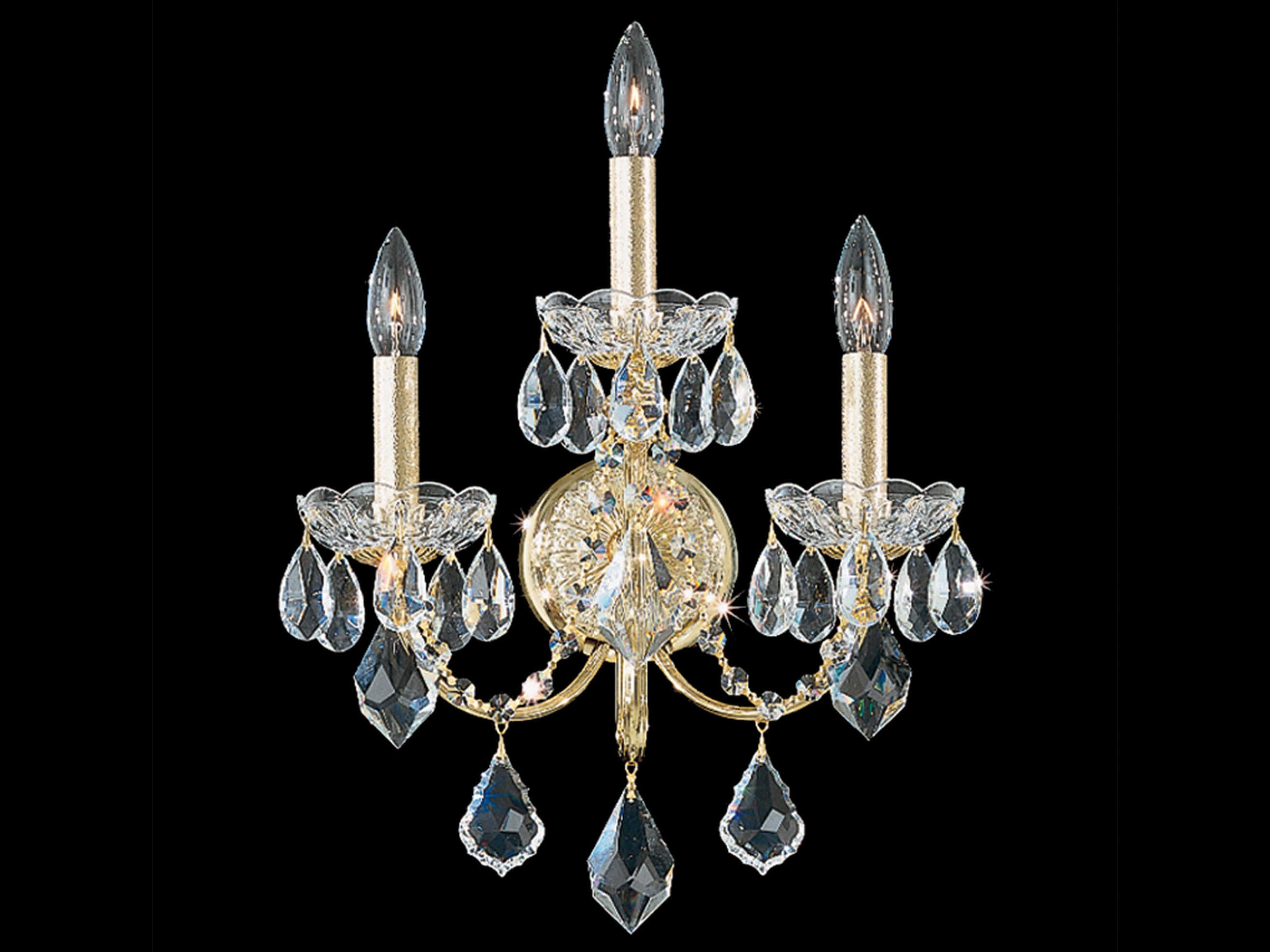 Century 3-Light Wall Sconce