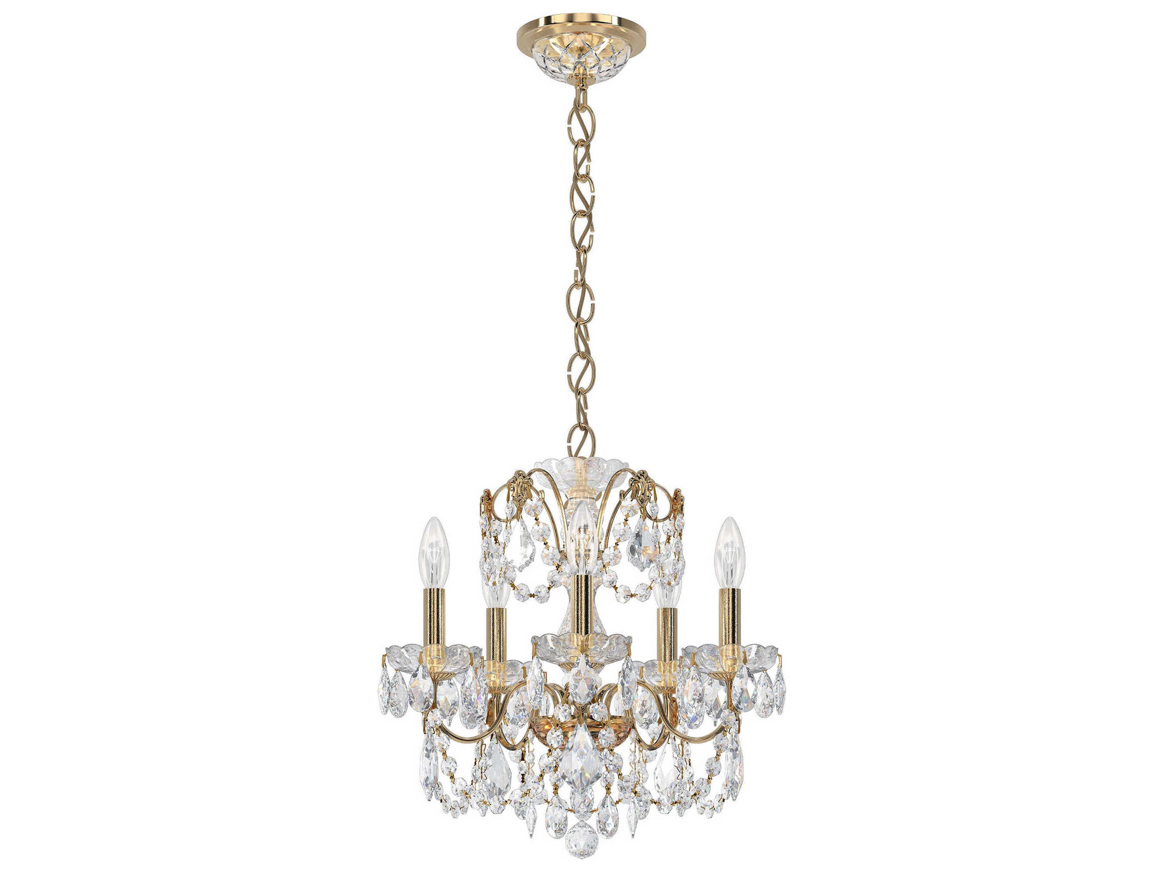Schonbek Century 5-Light Candelabra Chandelier