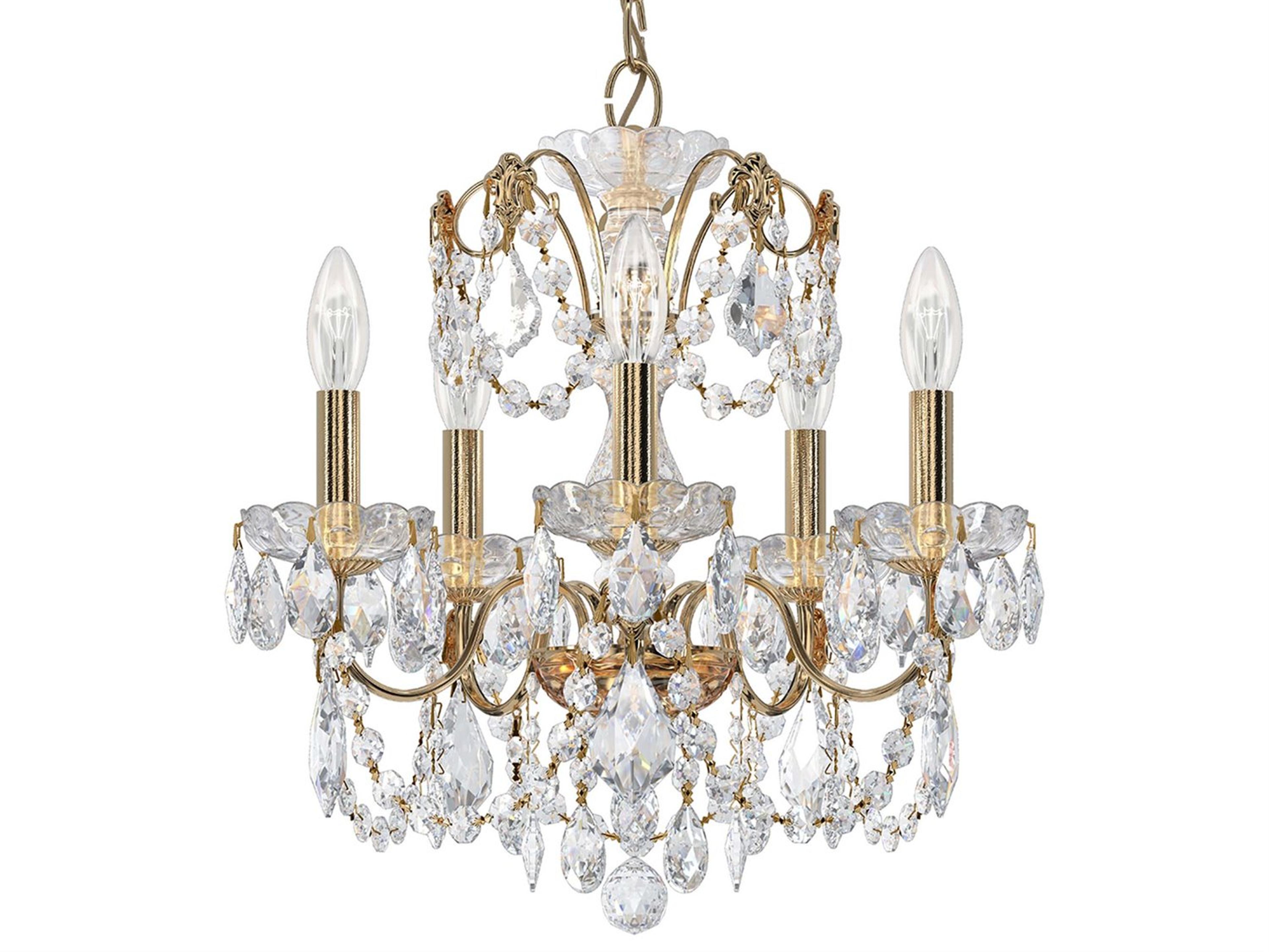 Schonbek Century 5-Light Candelabra Chandelier