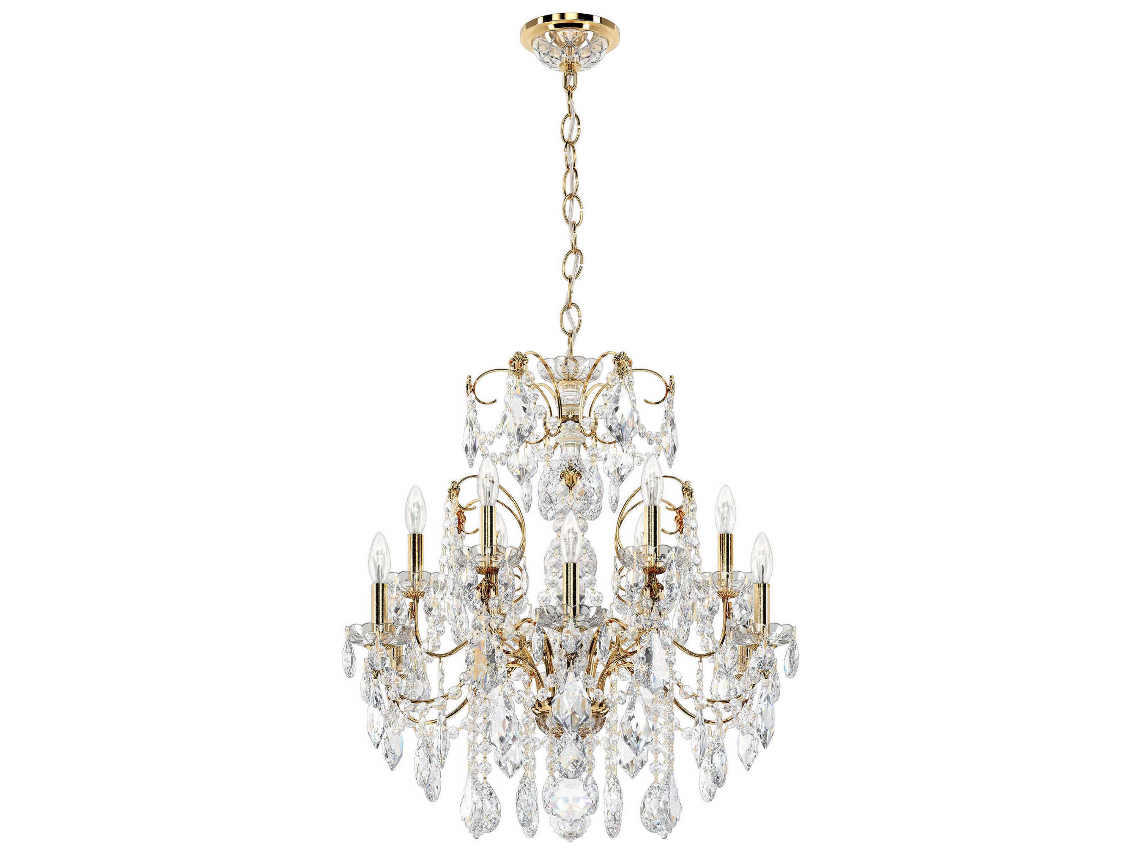 Century 12-Light Candelabra Chandelier