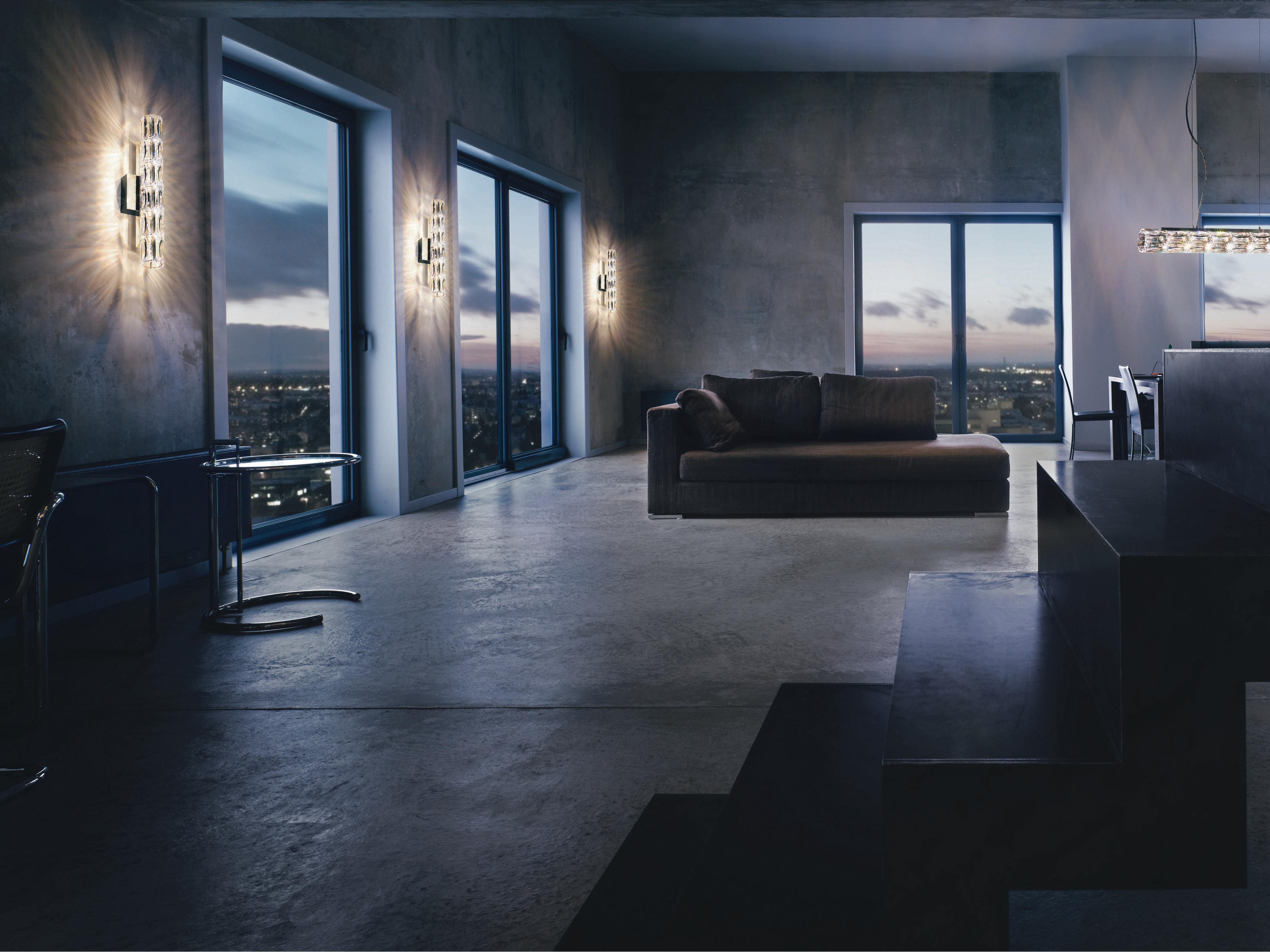 Schonbek Olde World 7-Light Silver Crystal Candelabra Chandelier