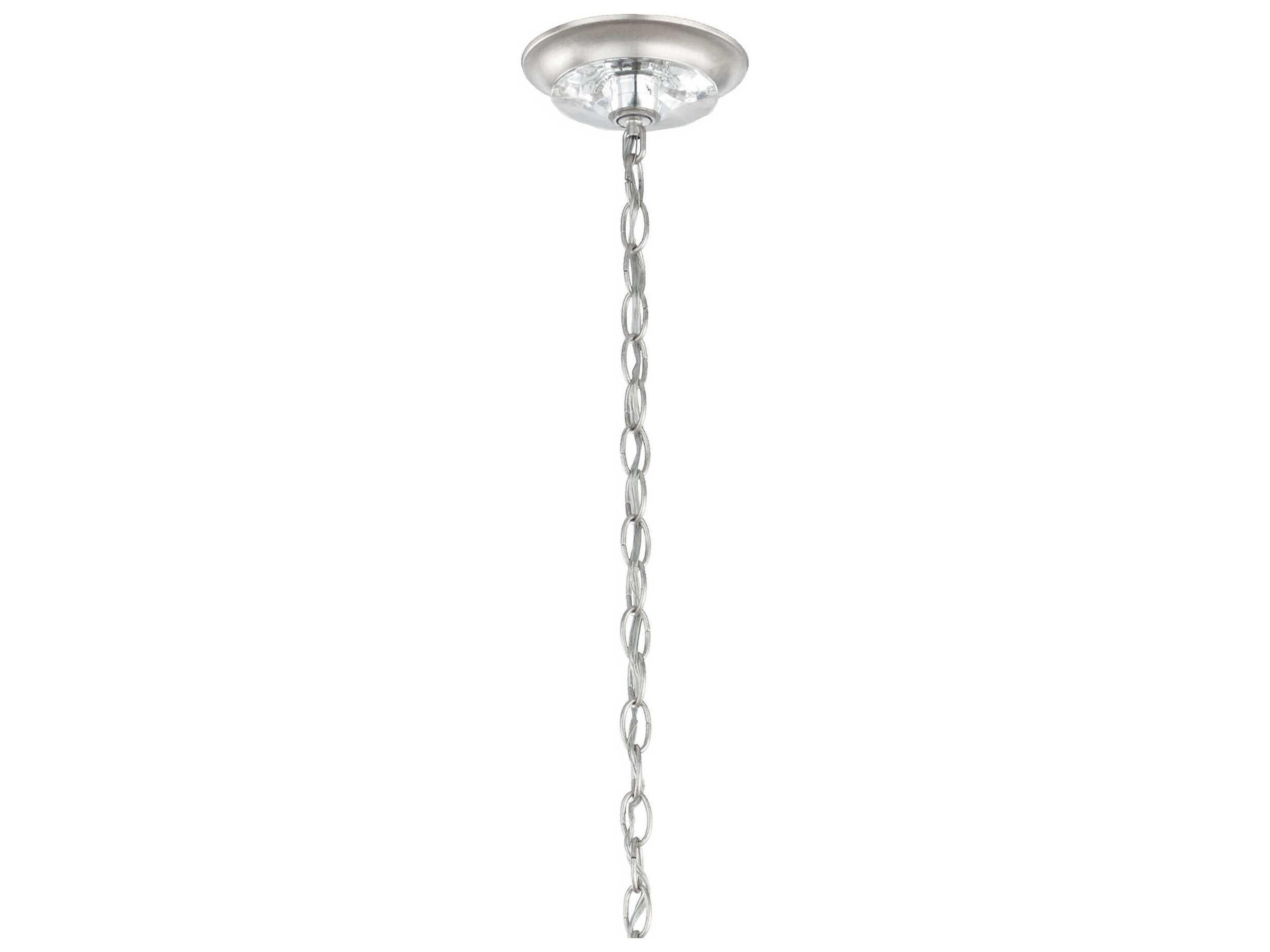 Schonbek Esmery 12-Light Silver Crystal Candelabra Chandelier