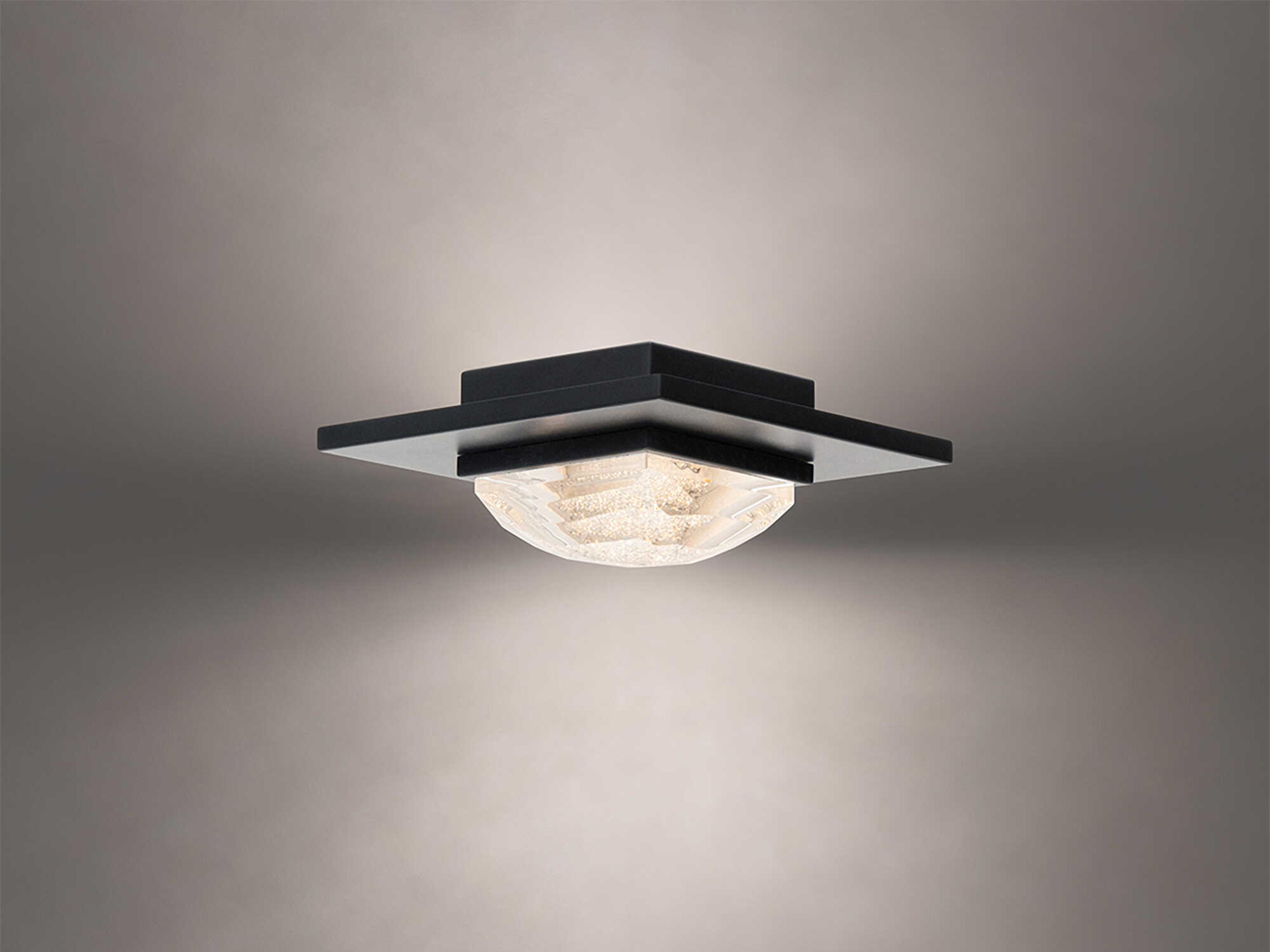 Schonbek Promenade 1-Light Black Bowl Flush Mount