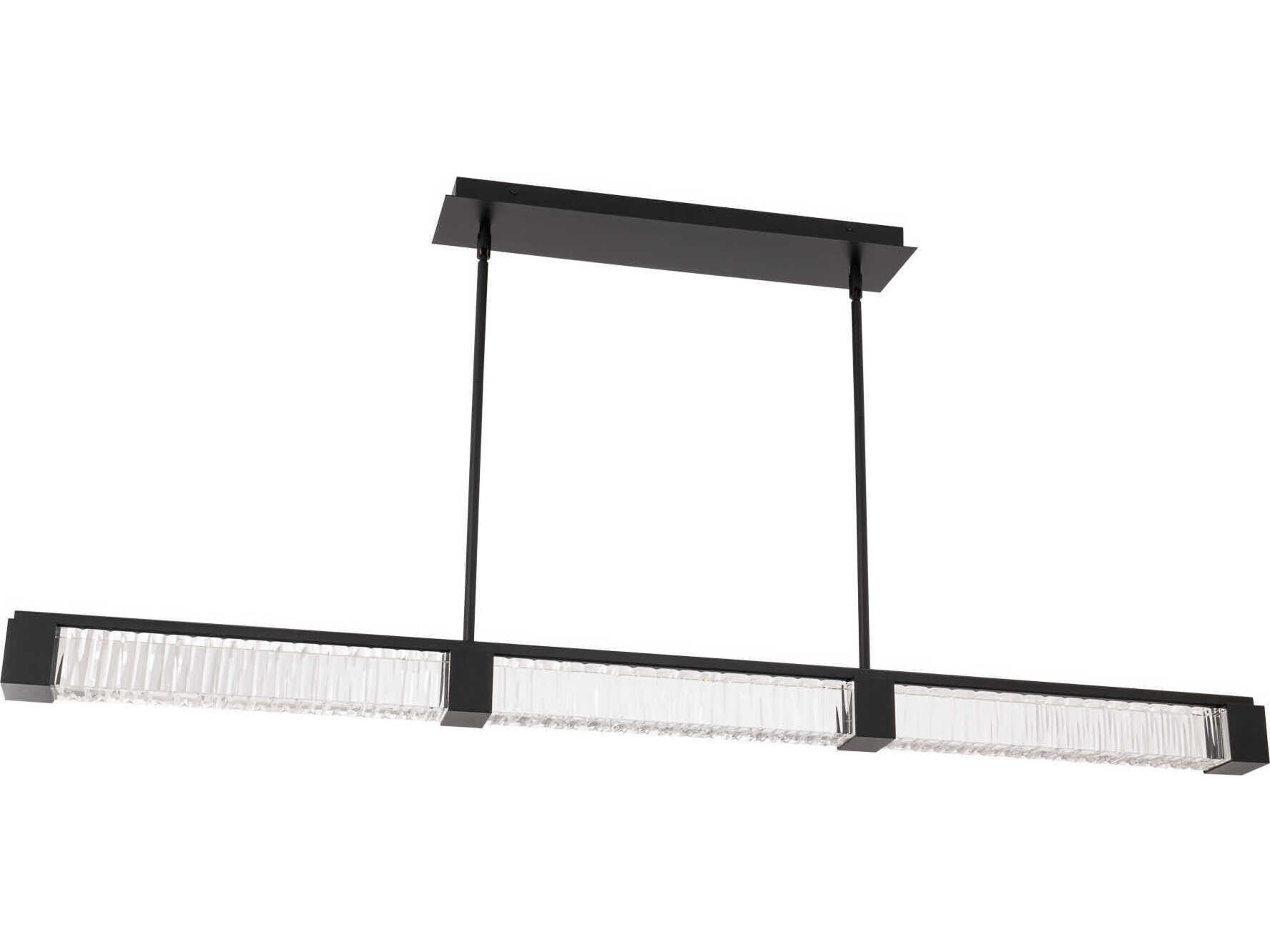 Guild Black Brass Linear Island Pendant