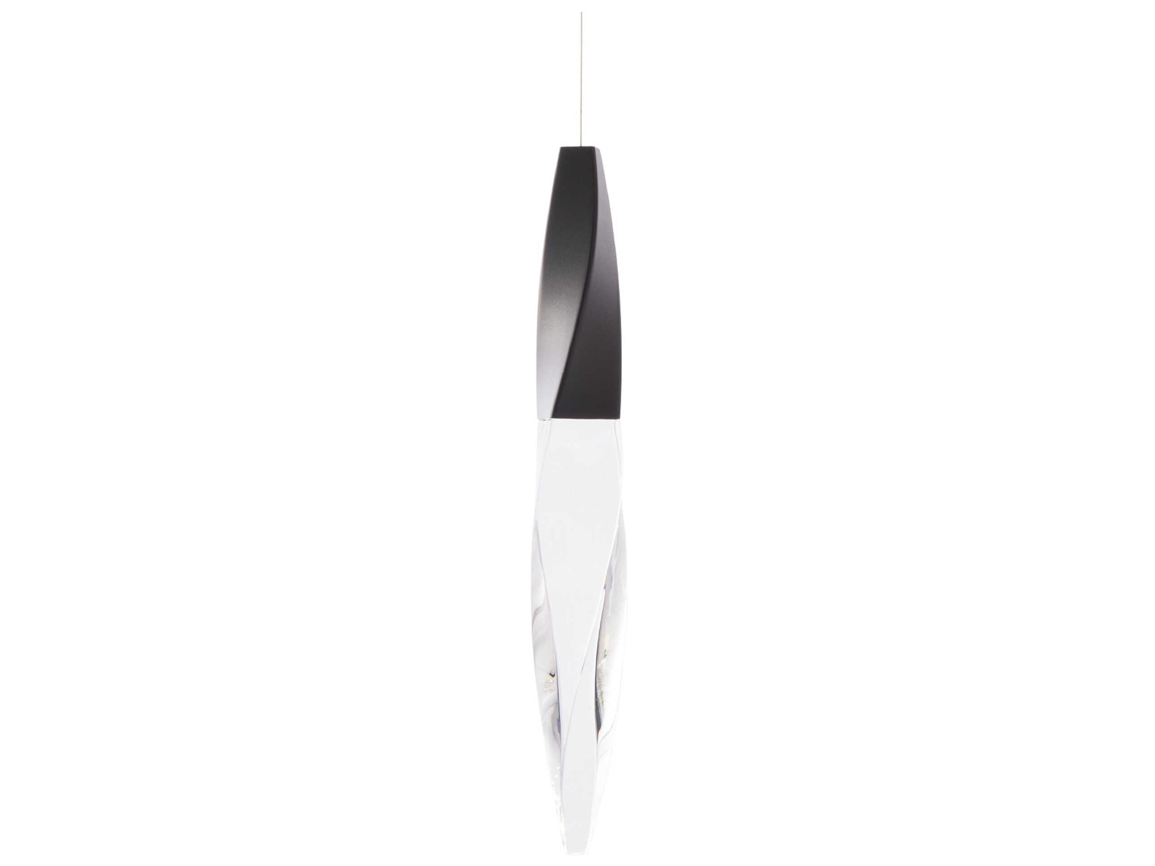 Kindjal 1-Light Black Linear Mini Pendant