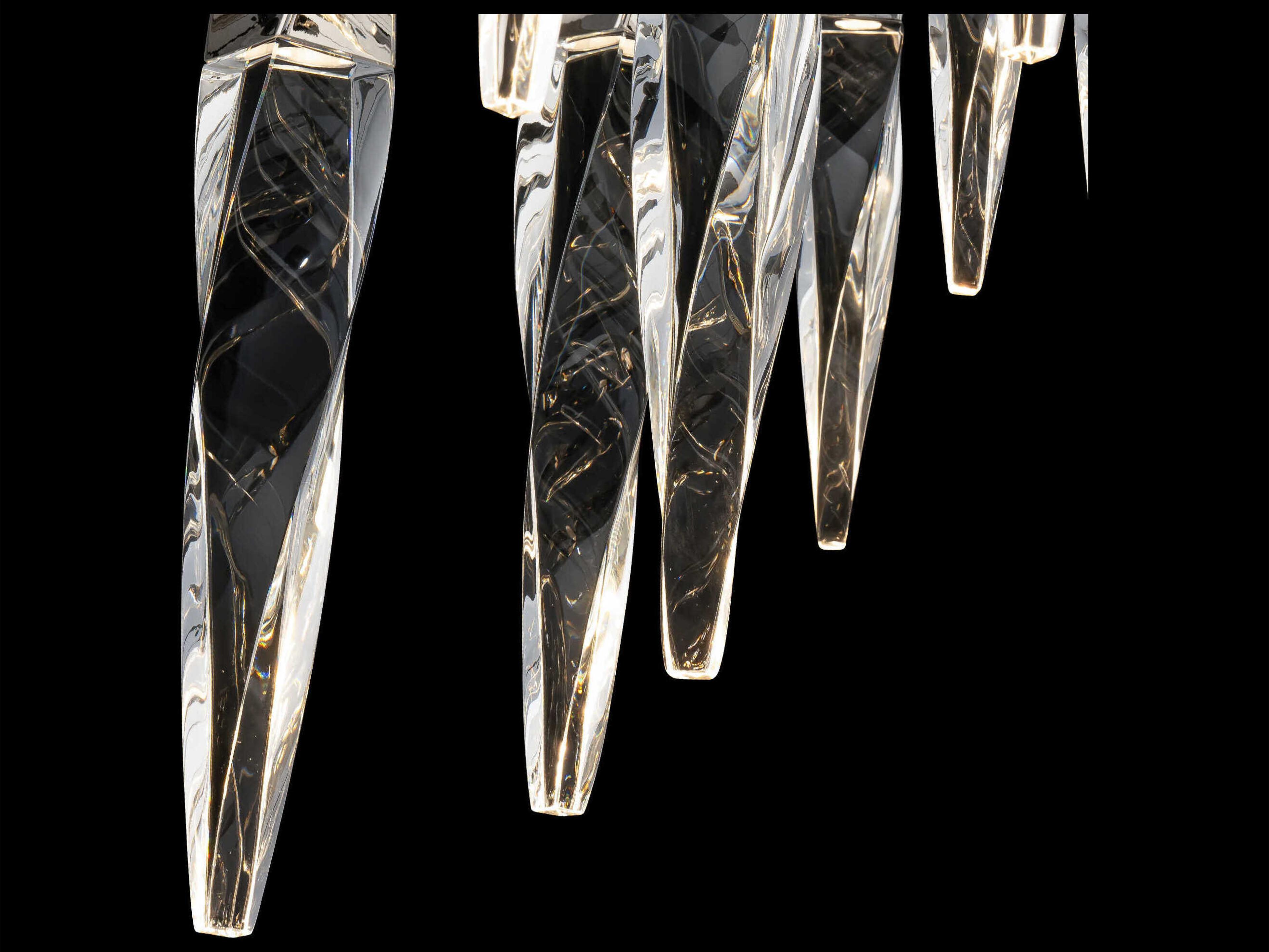 Schonbek Kindjal 25-Light Polished Nickel Linear Pendant