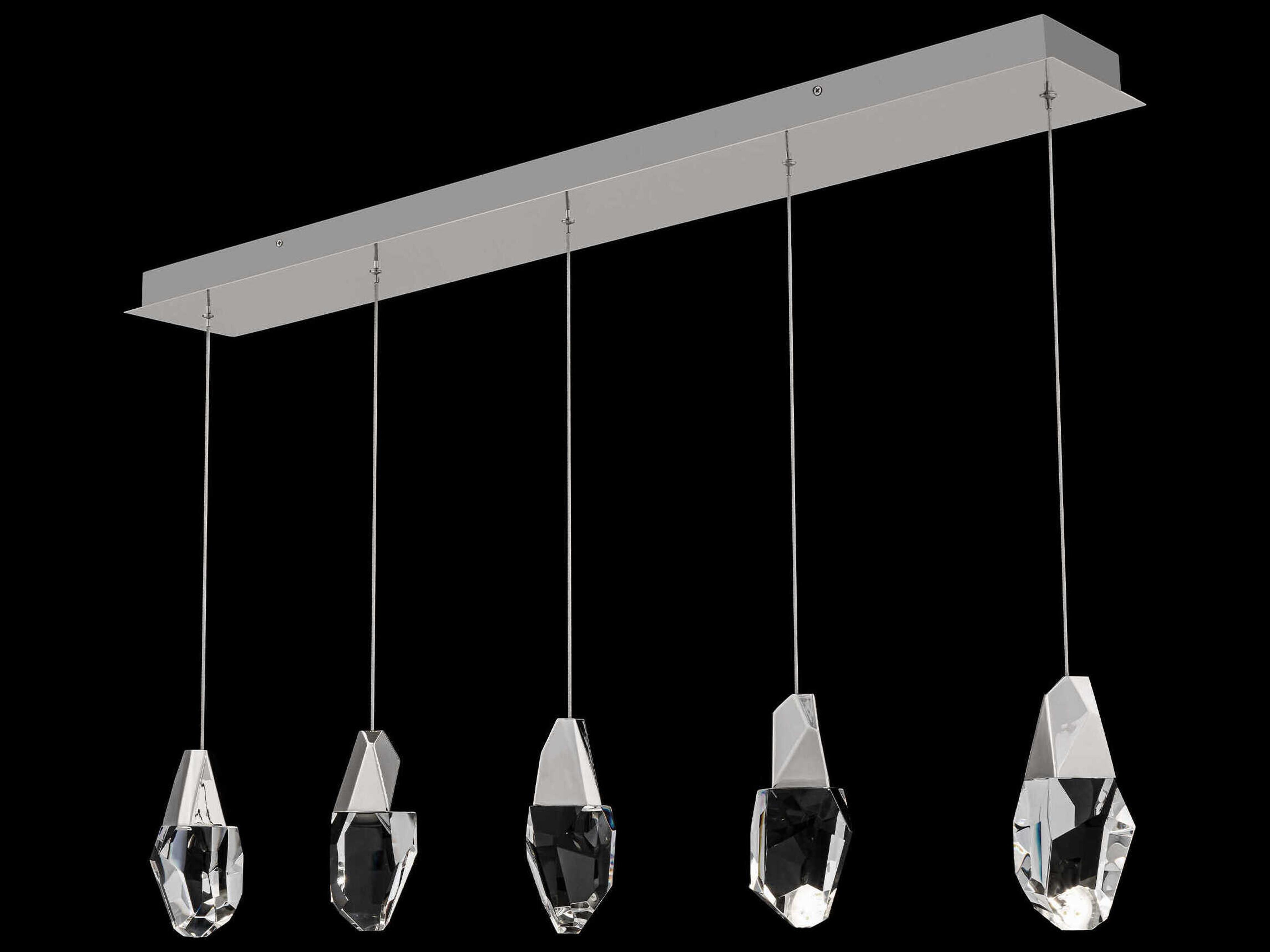 Schonbek Martini 5-Light Polished Nickel Island Pendant