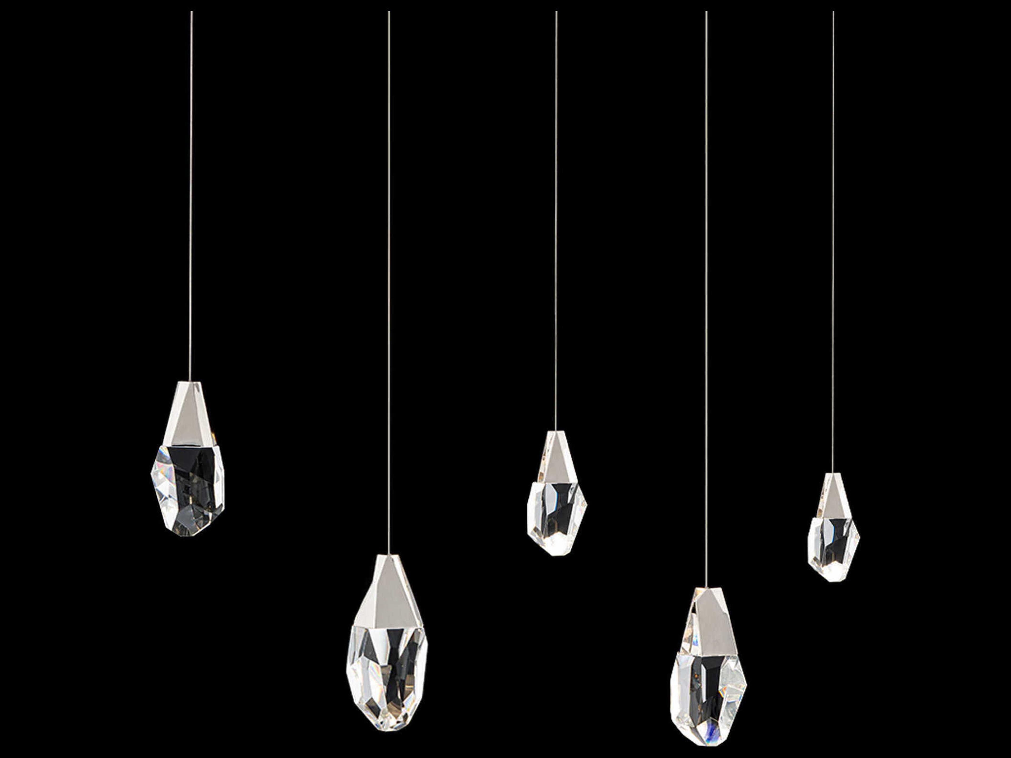 Schonbek Martini 5-Light Polished Nickel Island Pendant