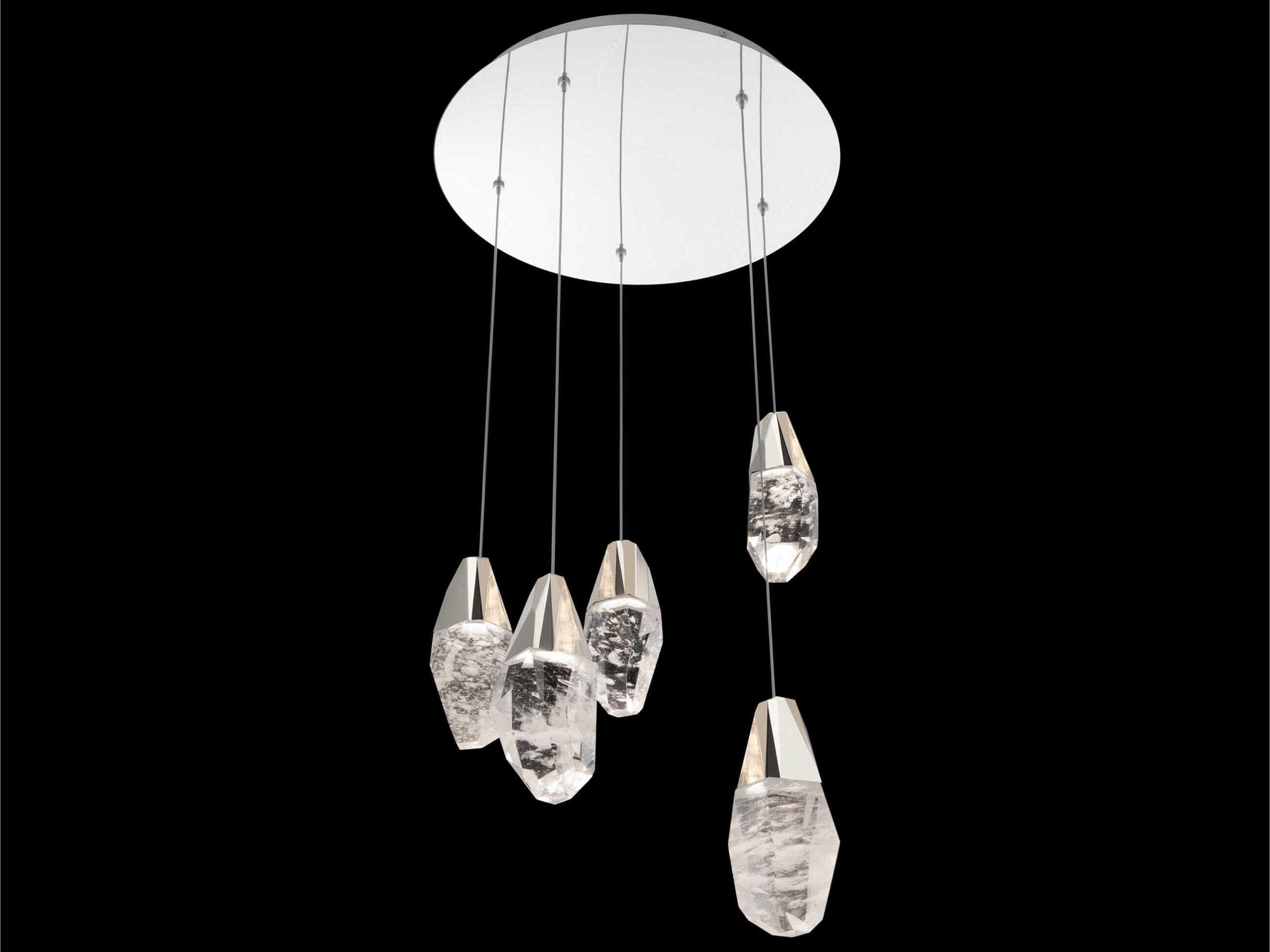 Schonbek Martini 5-Light Polished Nickel Pendant