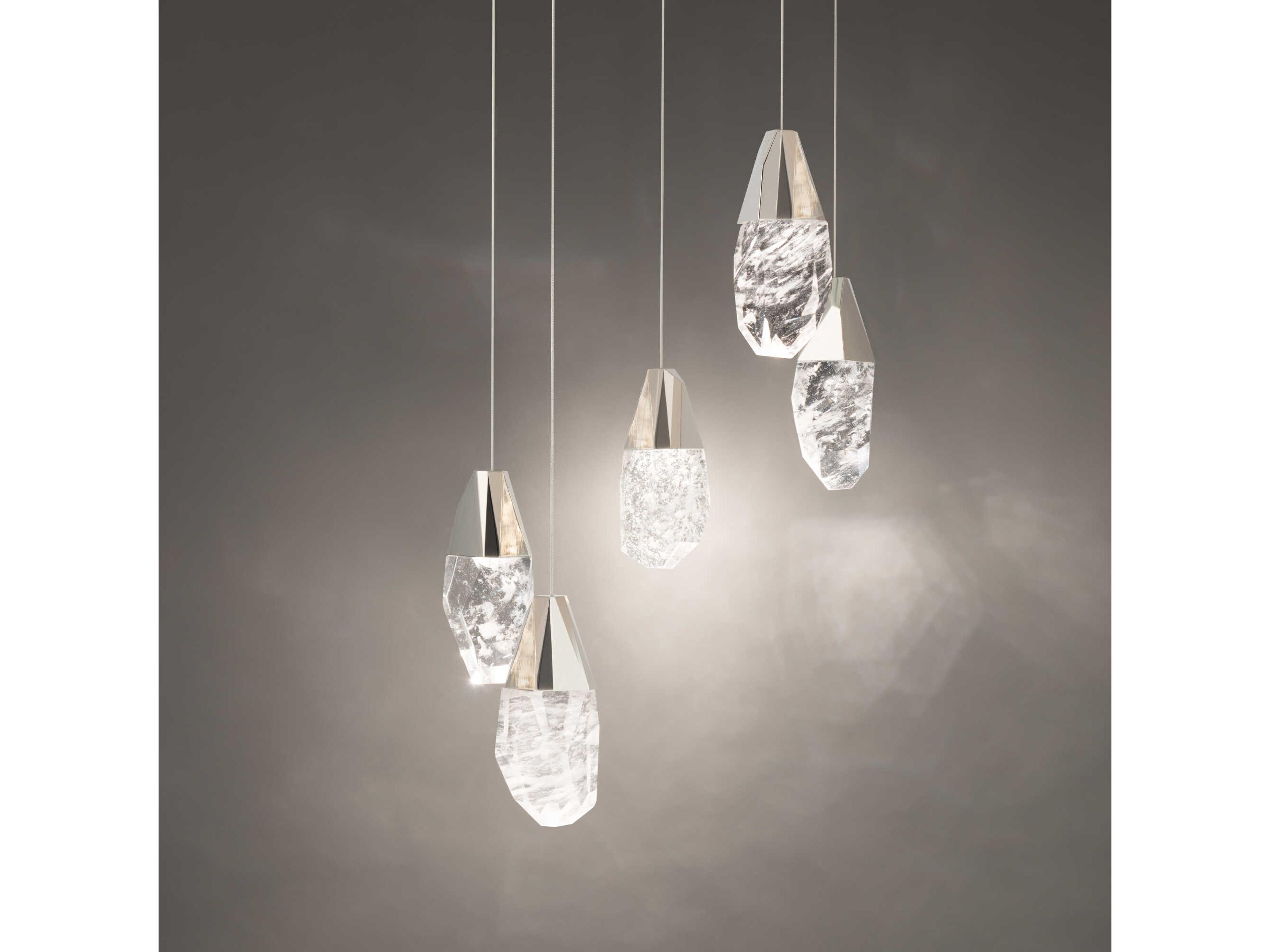 Schonbek Martini 5-Light Polished Nickel Pendant