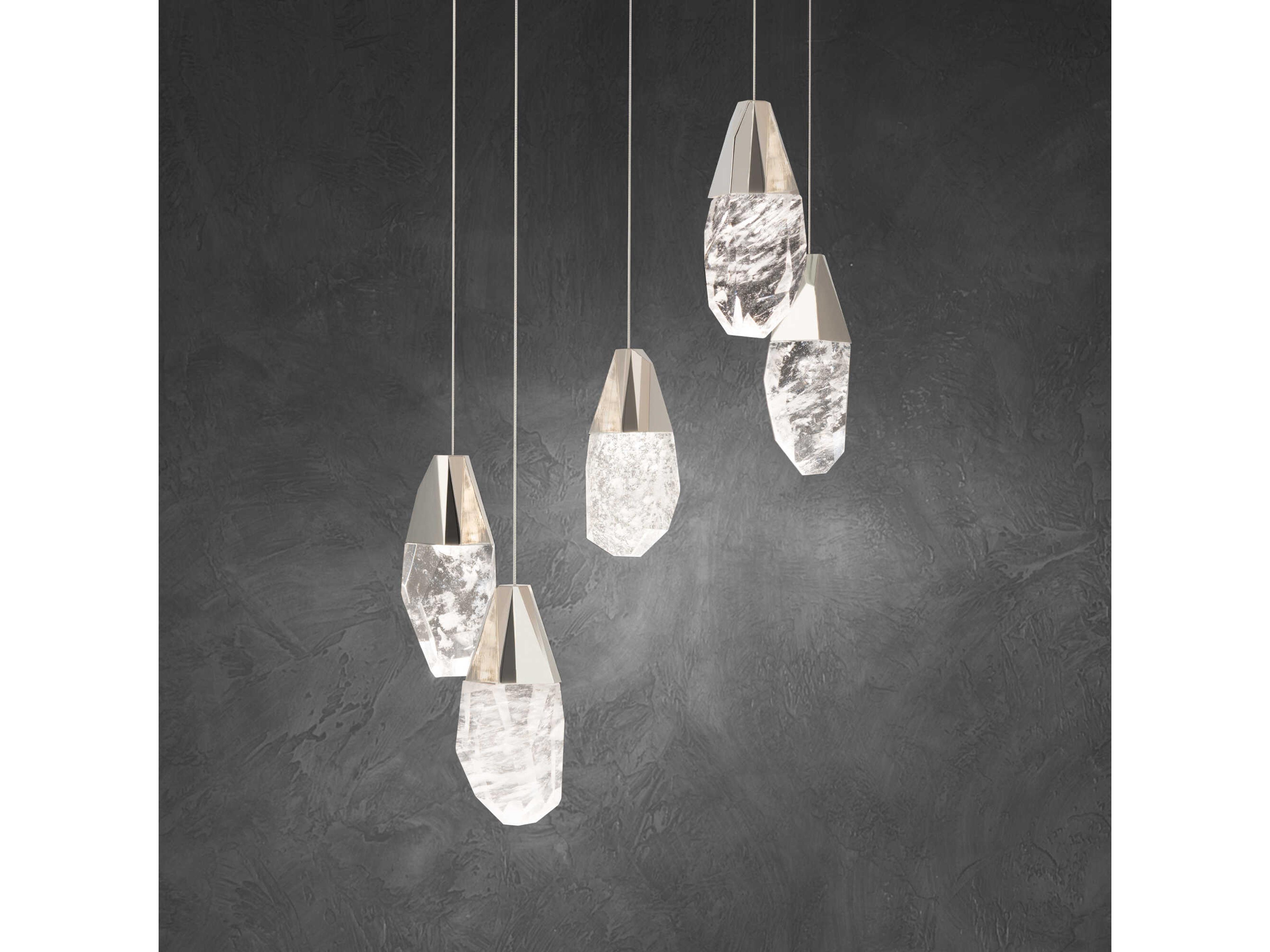 Schonbek Martini 5-Light Polished Nickel Pendant