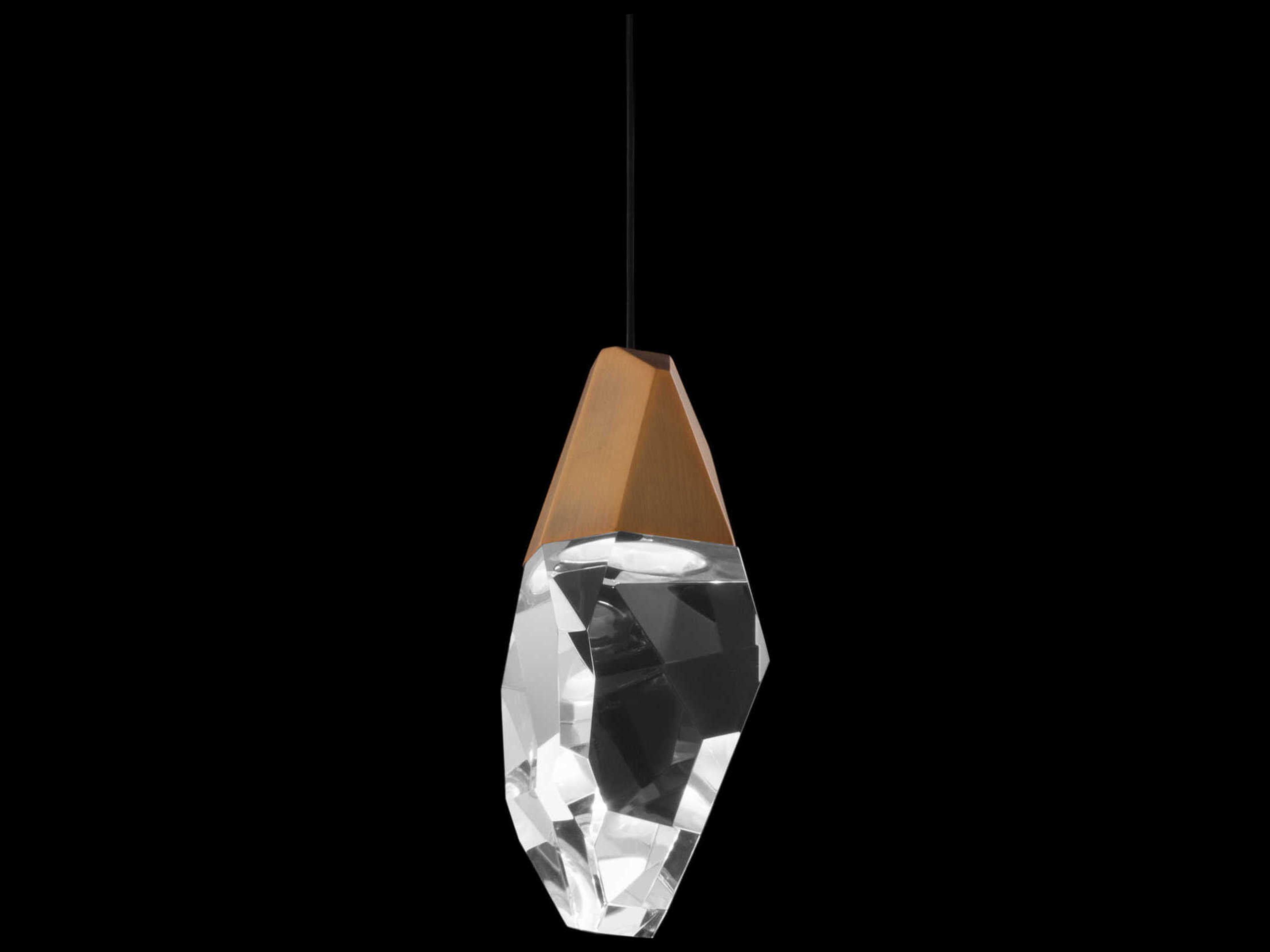 Schonbek Martini 1-Light Aged Brass Mini Pendant