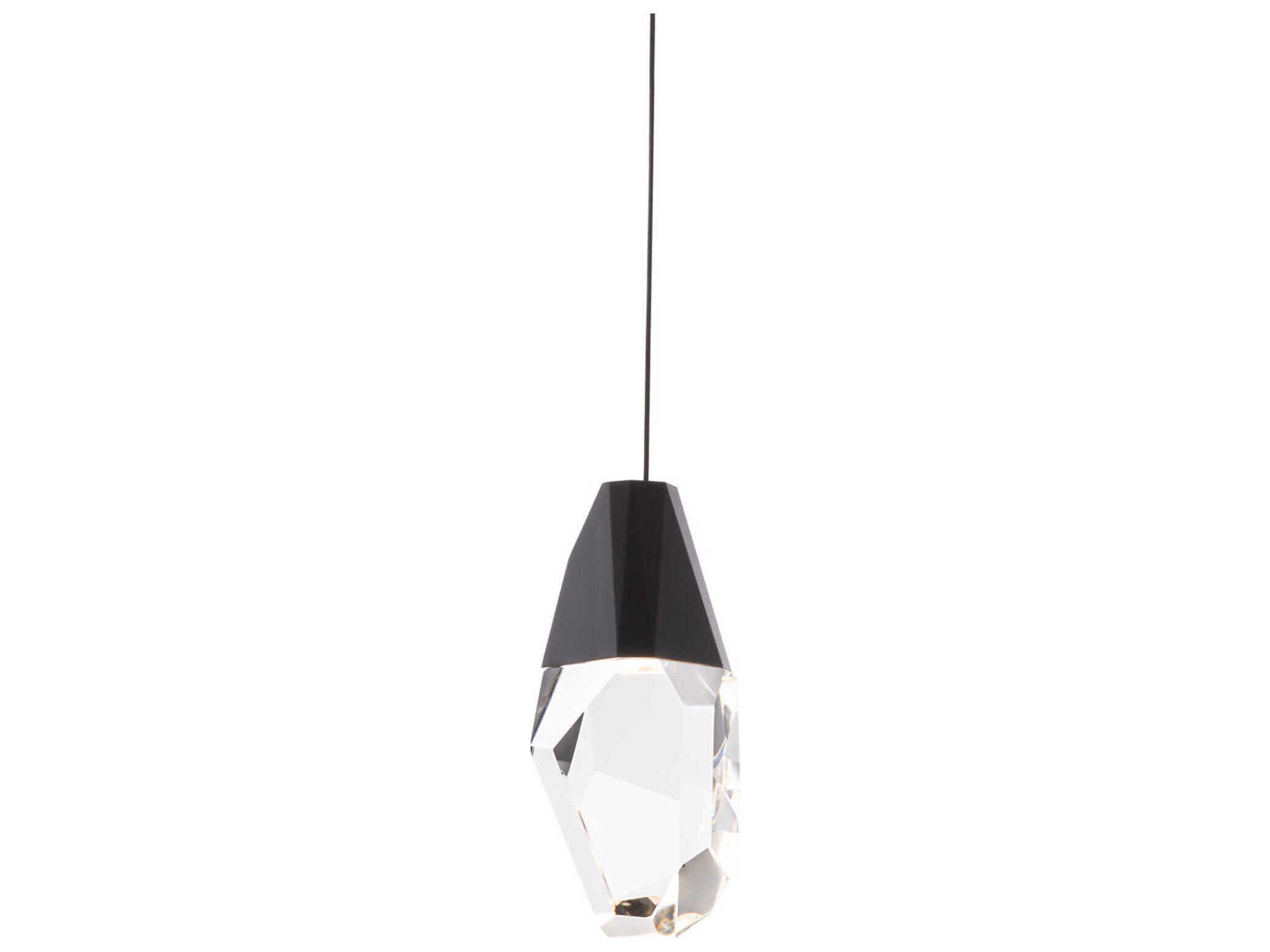 Martini 1-Light Black Mini Pendant