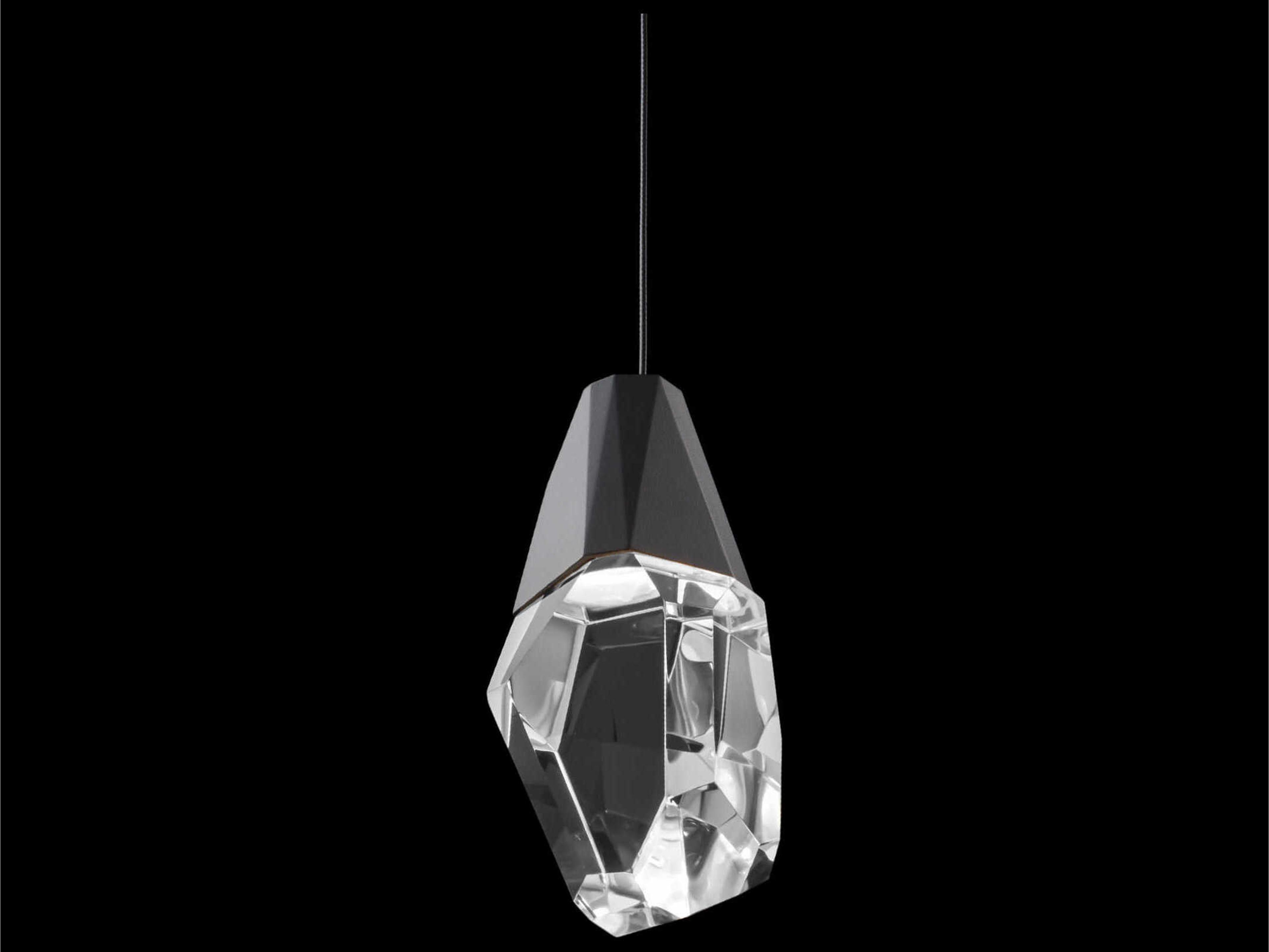Schonbek Martini 1-Light Black Mini Pendant