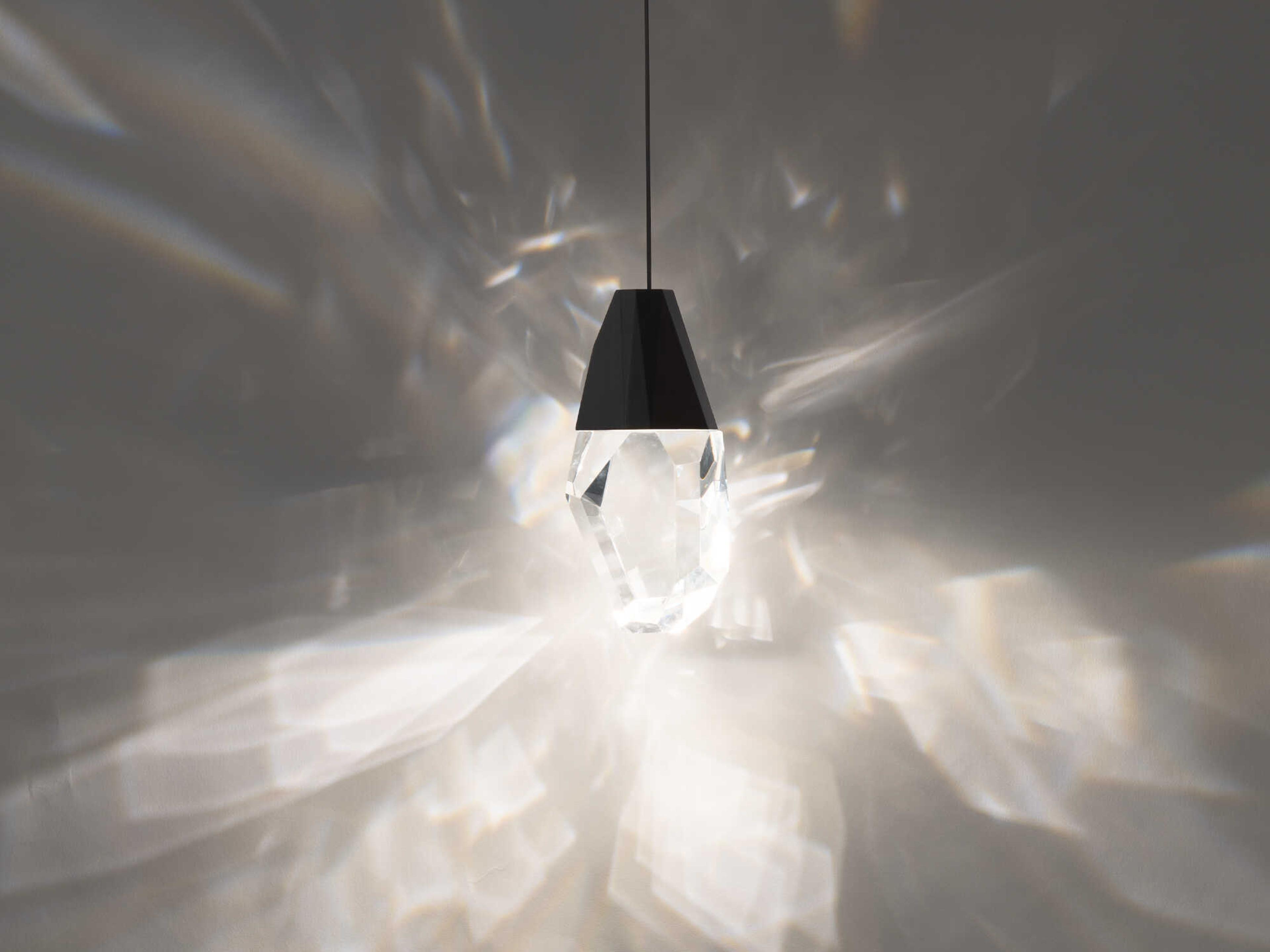 Schonbek Martini 1-Light Black Mini Pendant