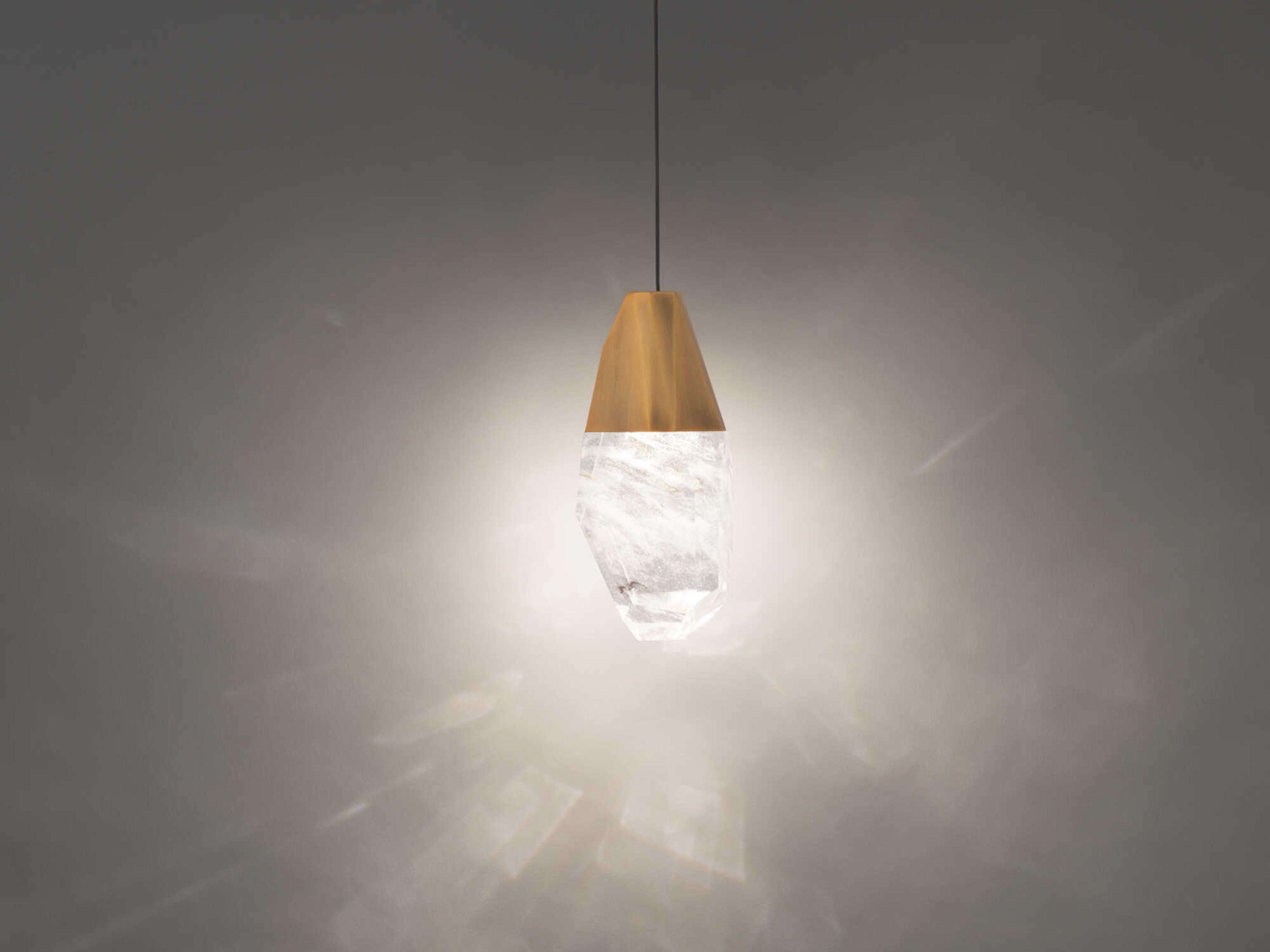 Schonbek Martini 1-Light Aged Brass Mini Pendant