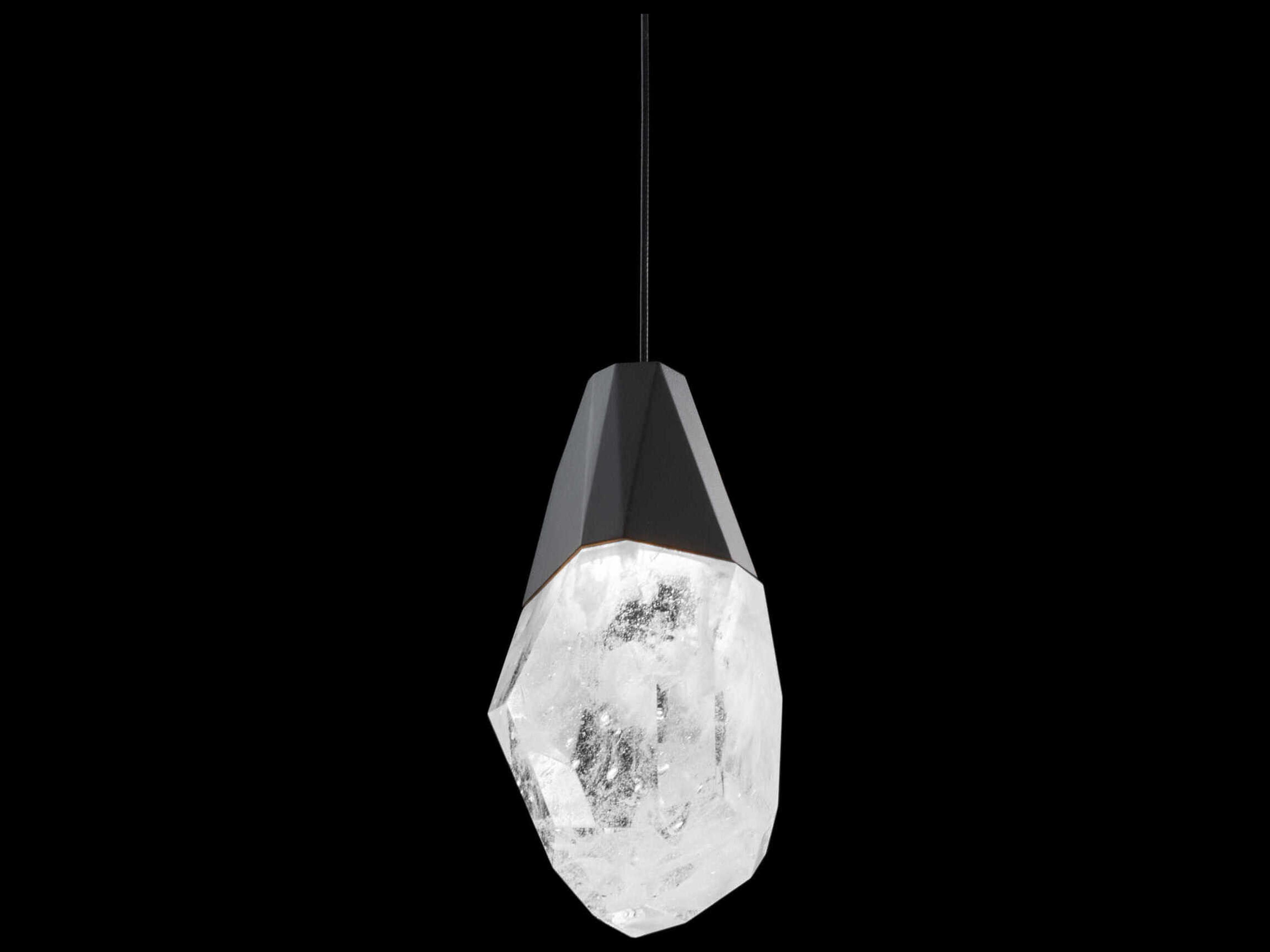Schonbek Martini 1-Light Black Mini Pendant