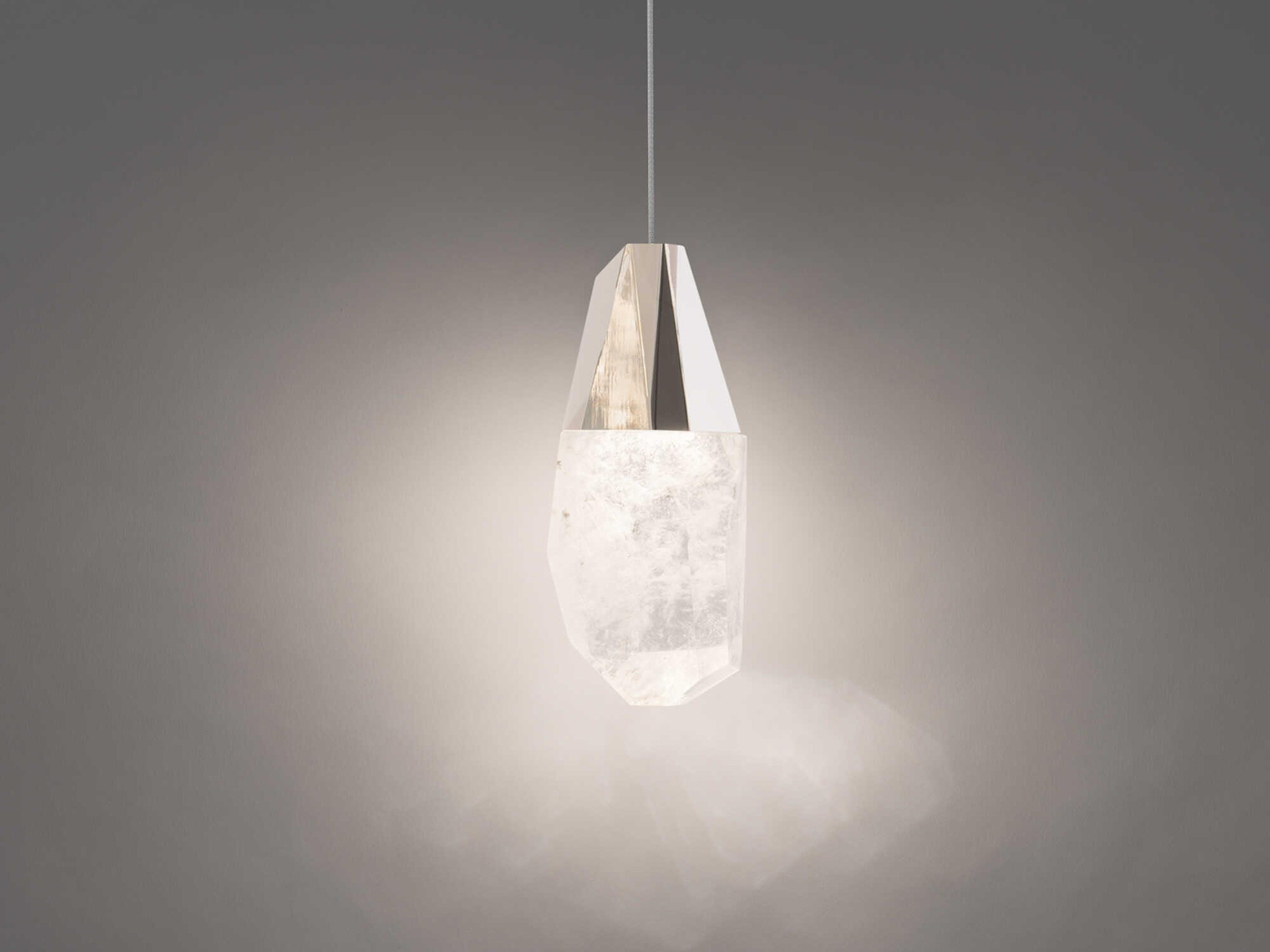 Schonbek Martini 1-Light Polished Nickel Mini Pendant