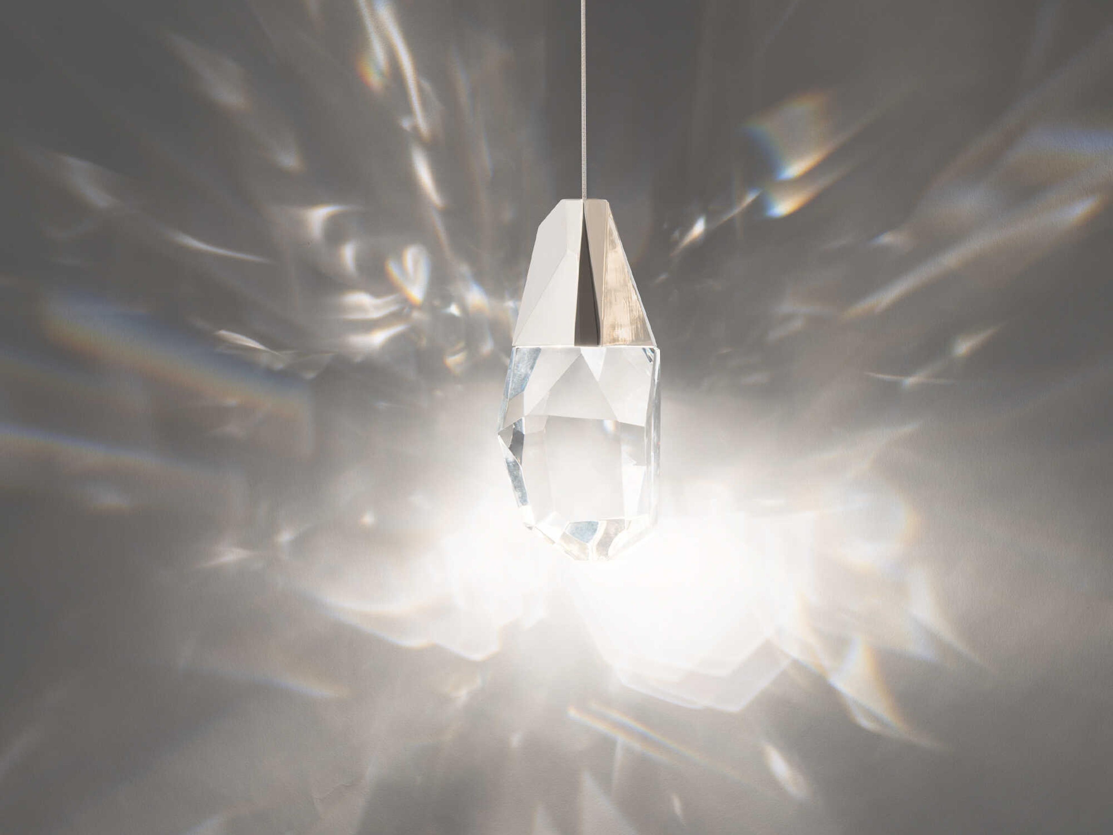 Schonbek Martini 1-Light Polished Nickel Mini Pendant