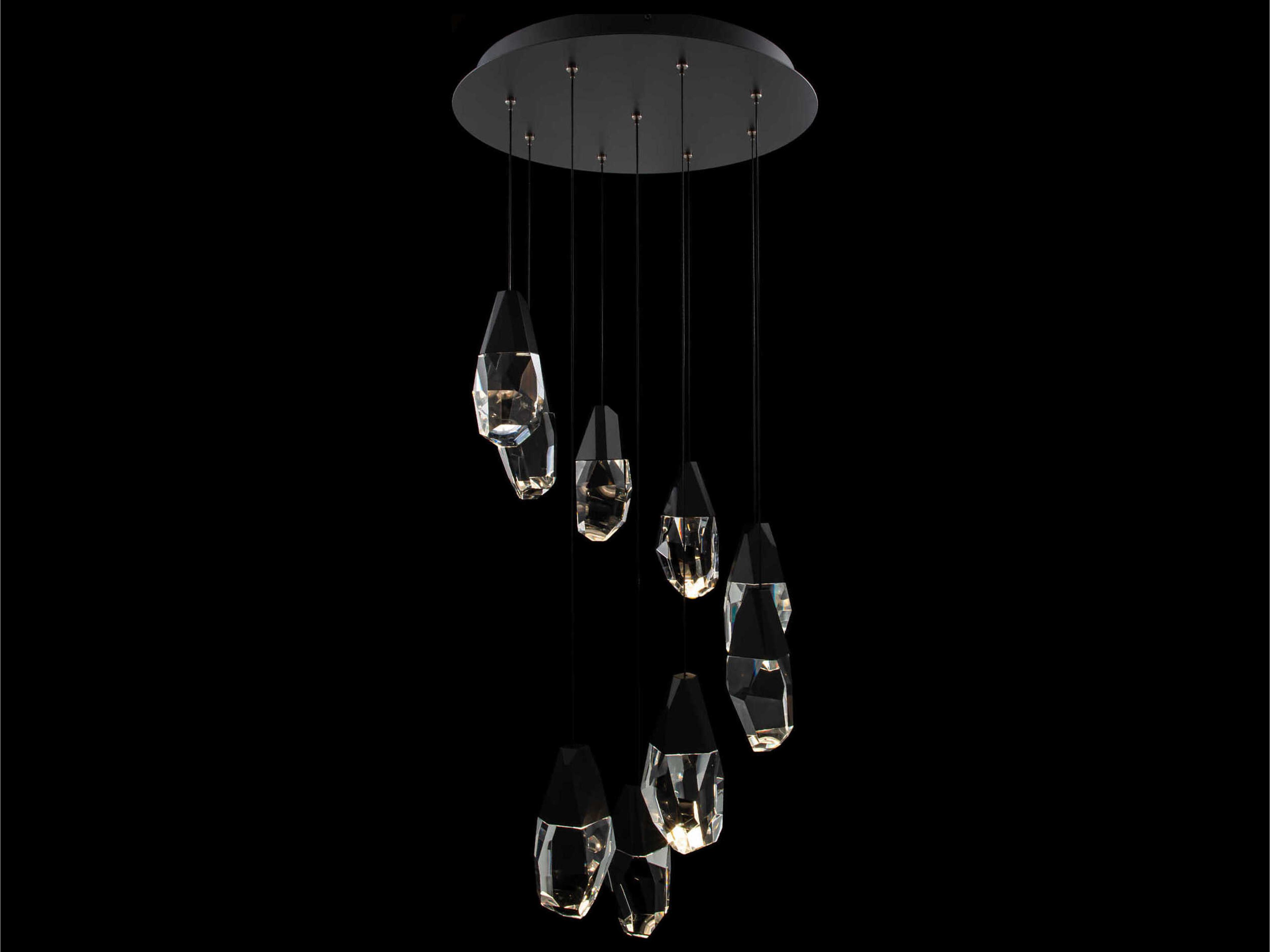 Schonbek Martini 9-Light Black Pendant