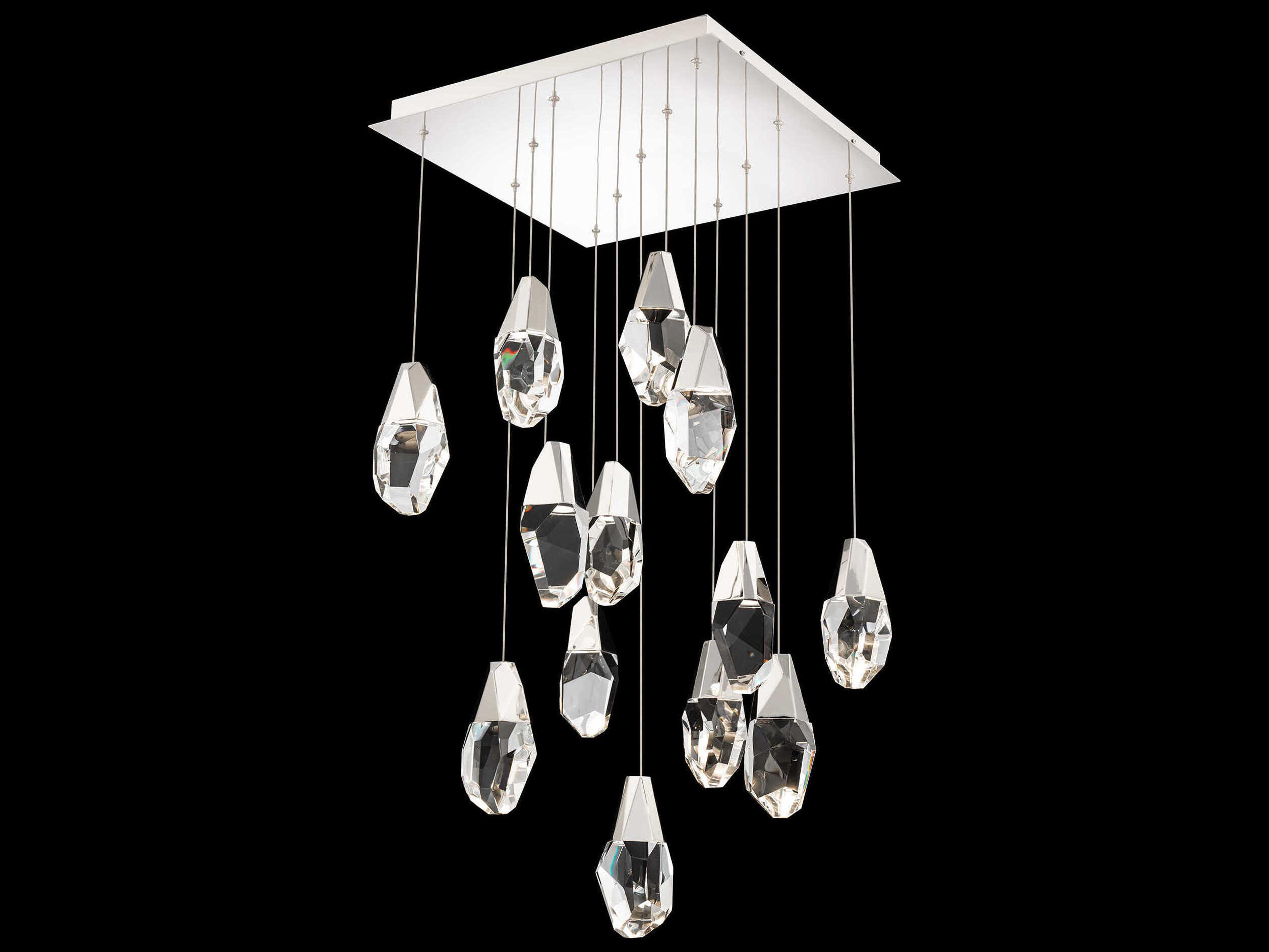Schonbek Martini 13-Light Polished Nickel Pendant
