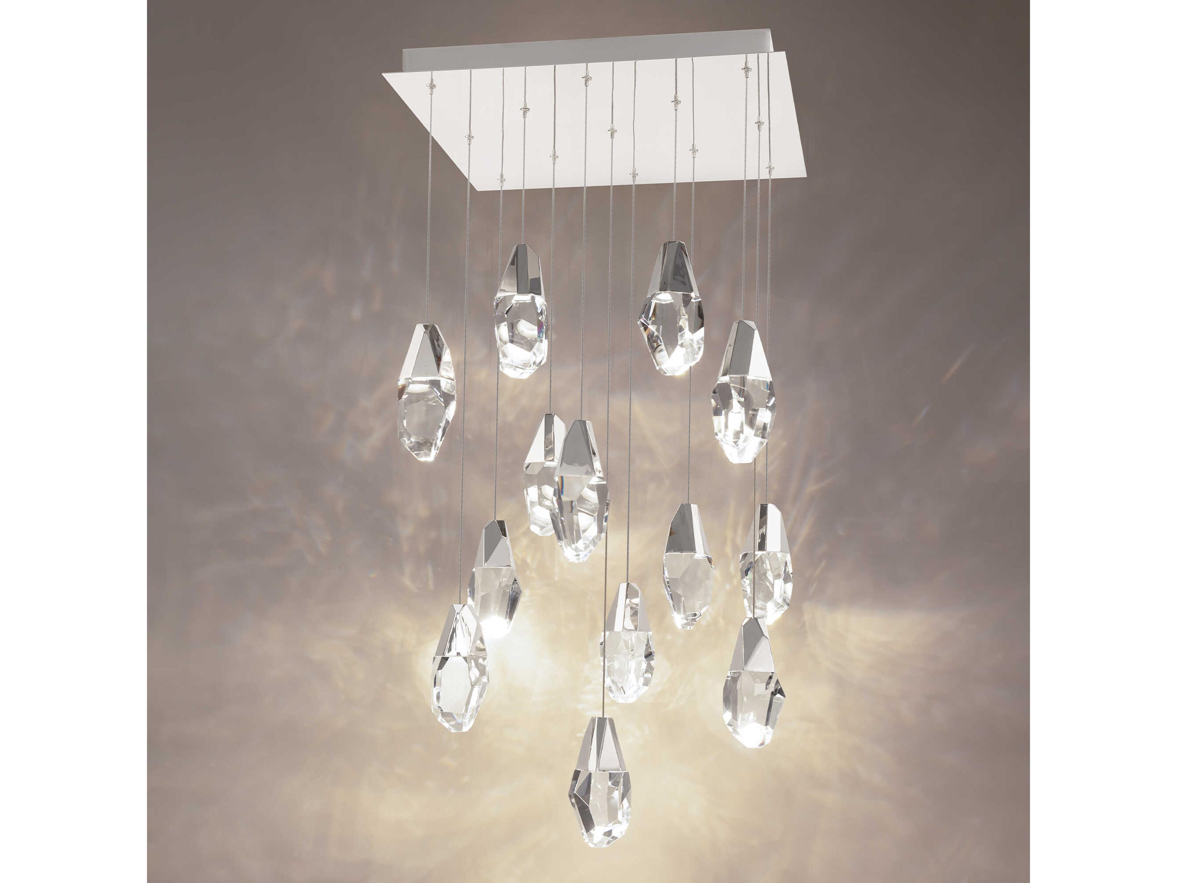 Schonbek Martini 13-Light Polished Nickel Pendant