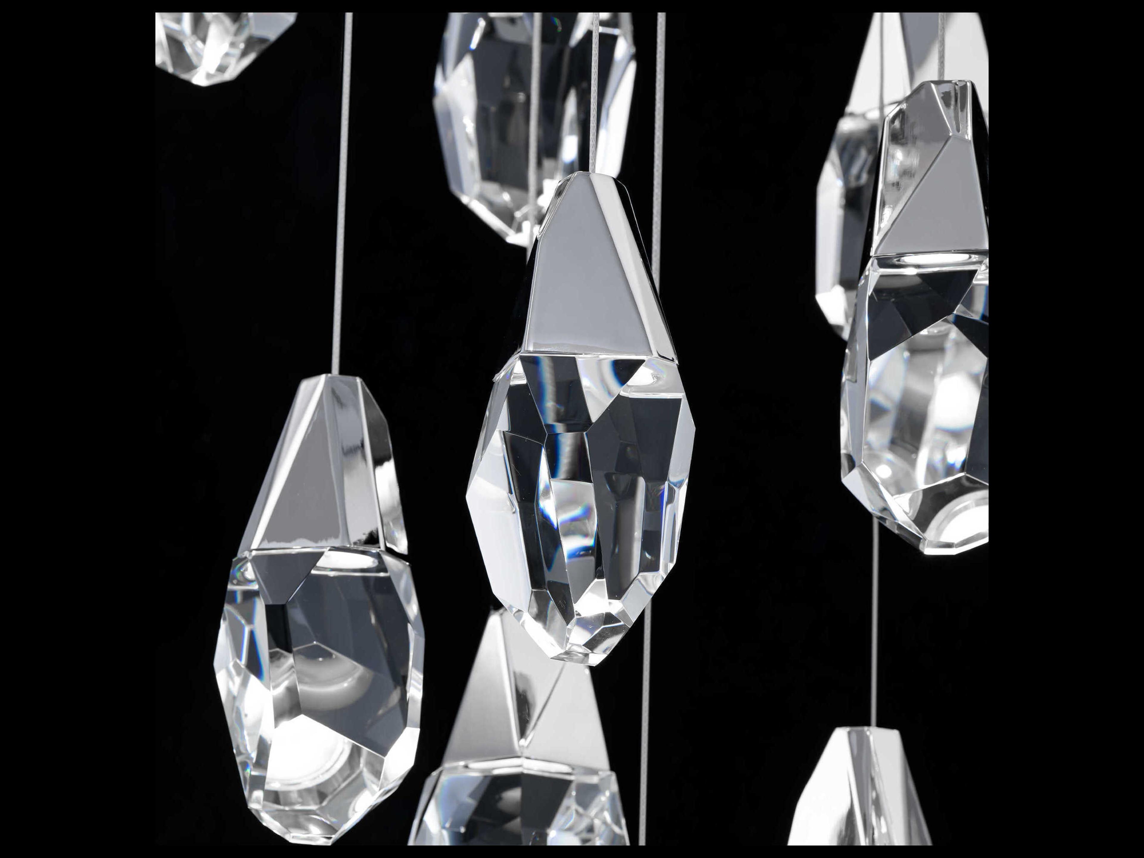 Schonbek Martini 15-Light Polished Nickel Pendant