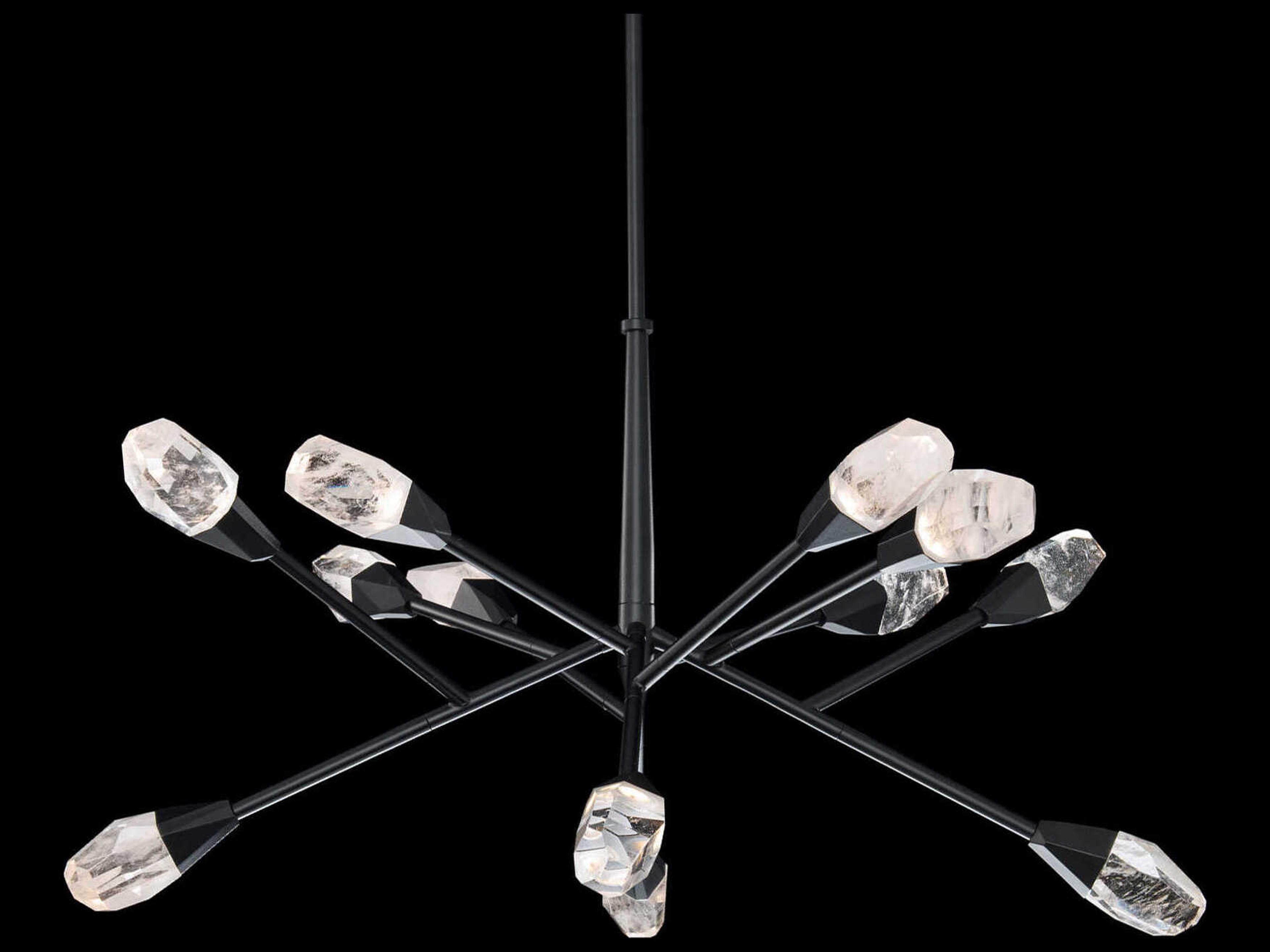 Schonbek Synapse 12-Light Black Chandelier