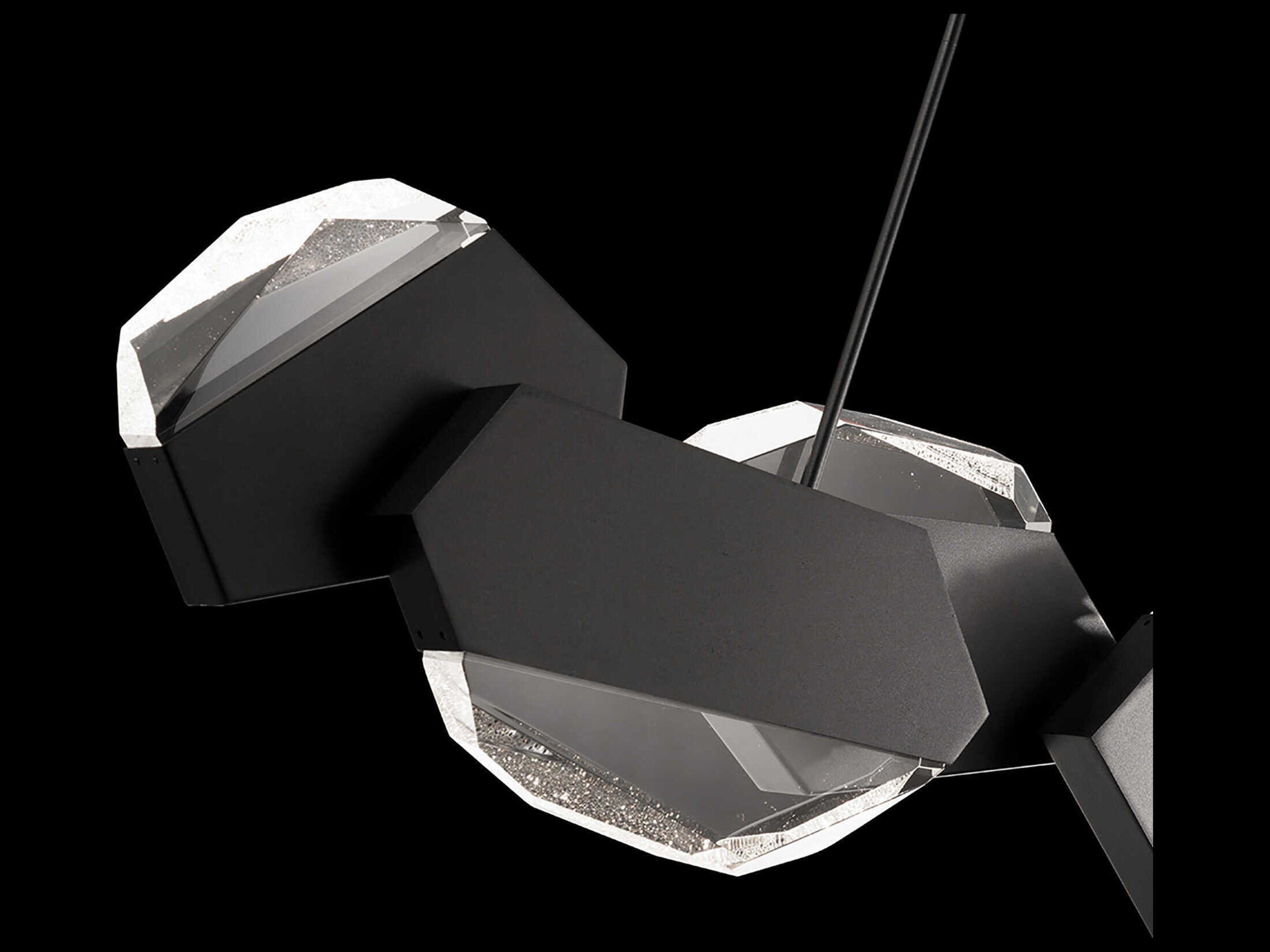 Schonbek Palisade 6-Light Black Island Pendant