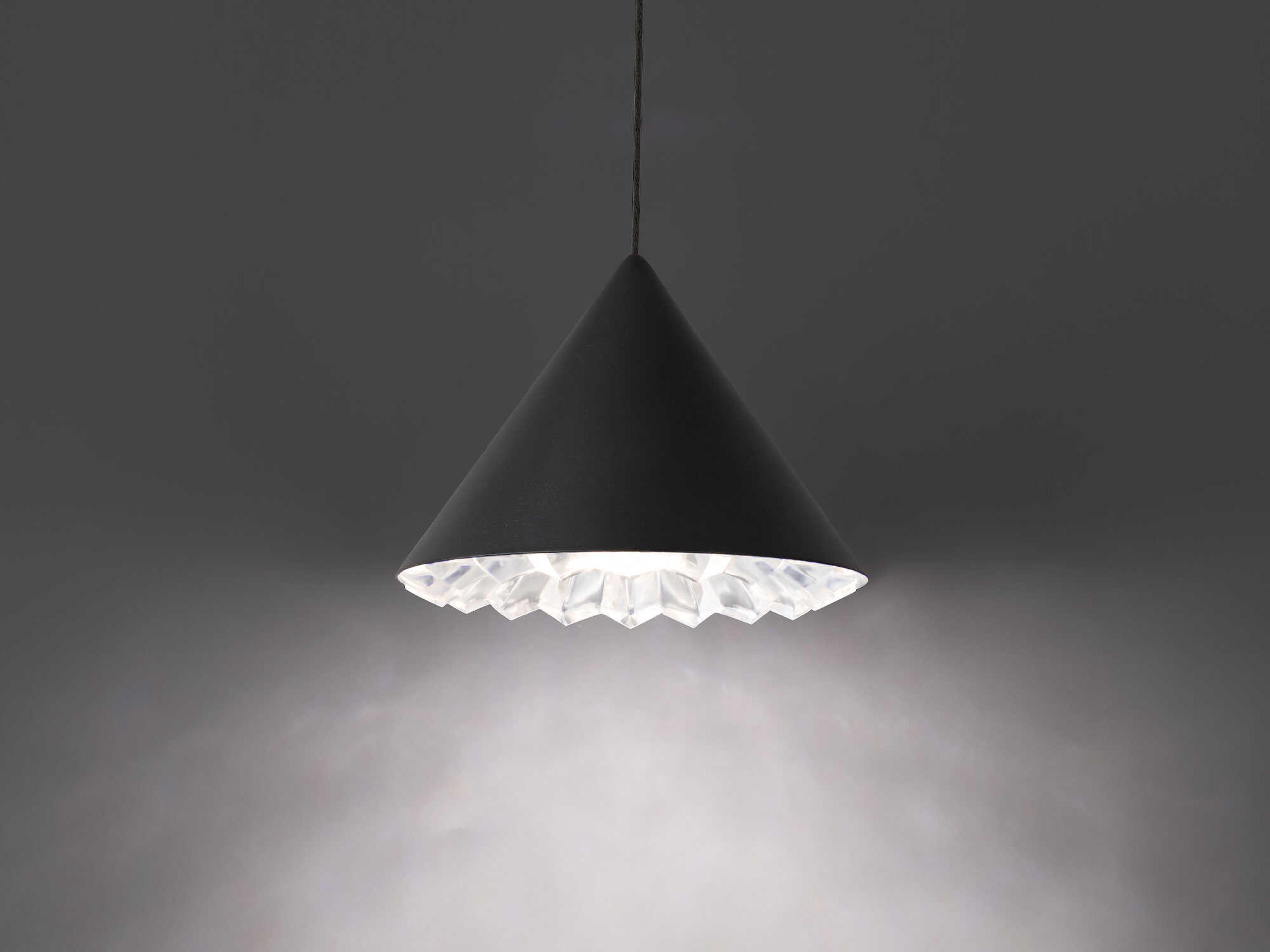 Schonbek Primrose 1-Light Black Mini Pendant