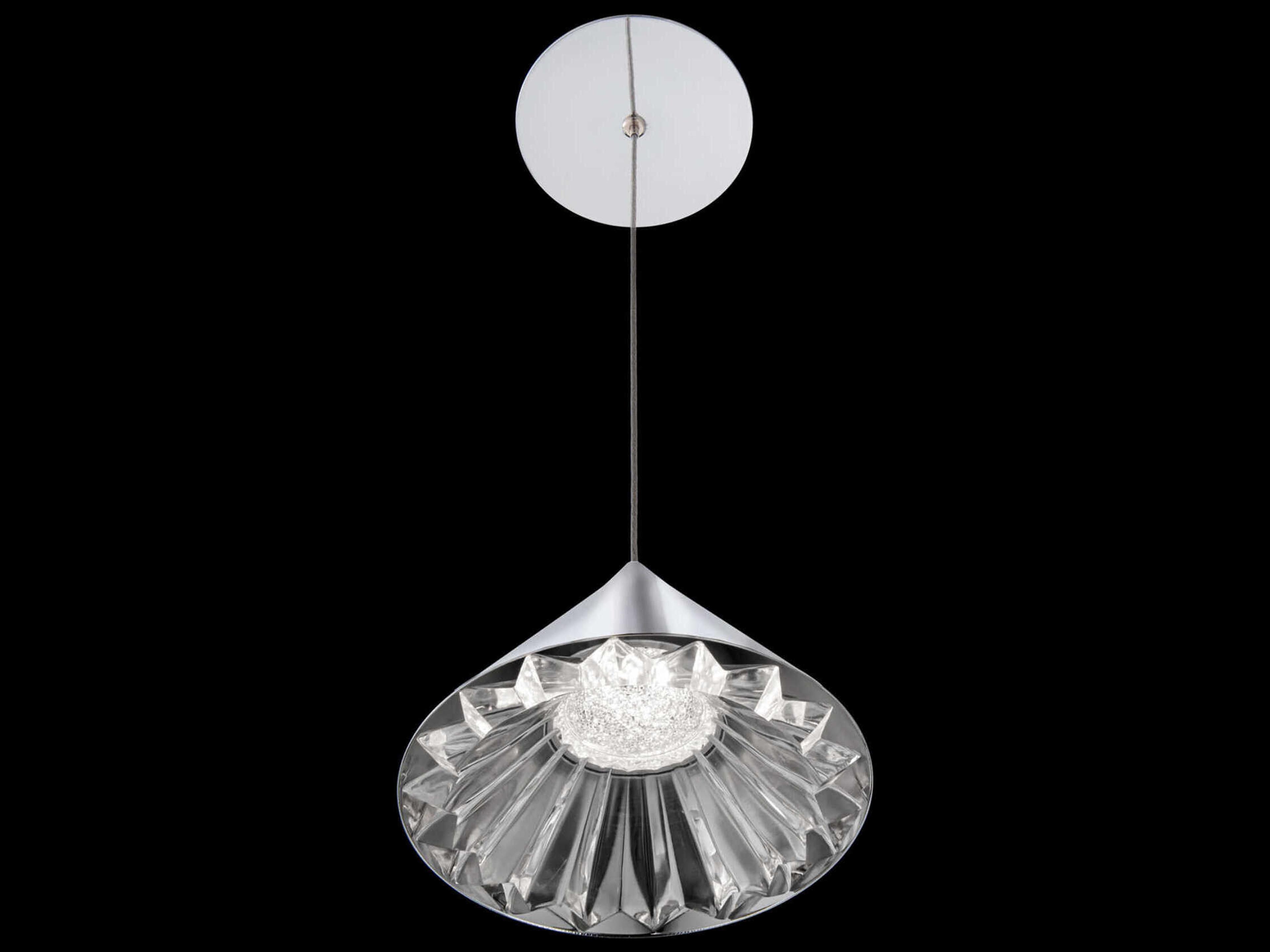Schonbek Primrose 1-Light Polished Chrome Mini Pendant