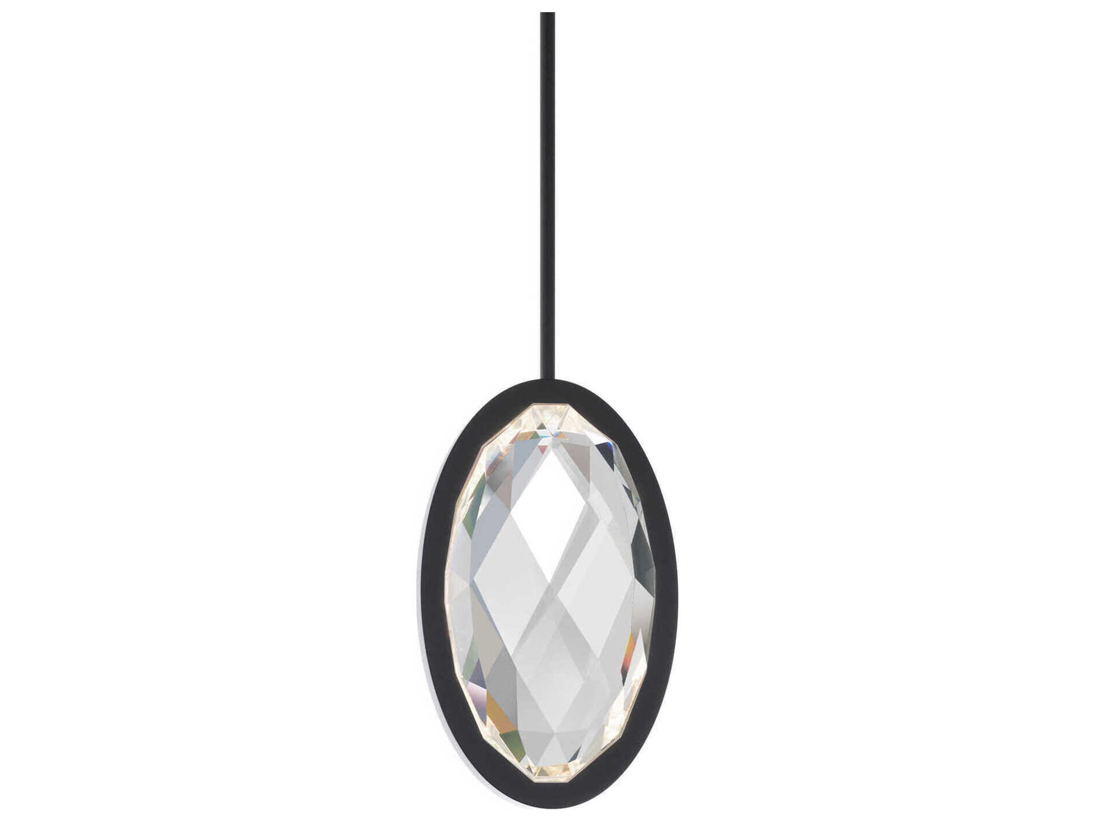 Wonder 1-Light Black Mini Pendant