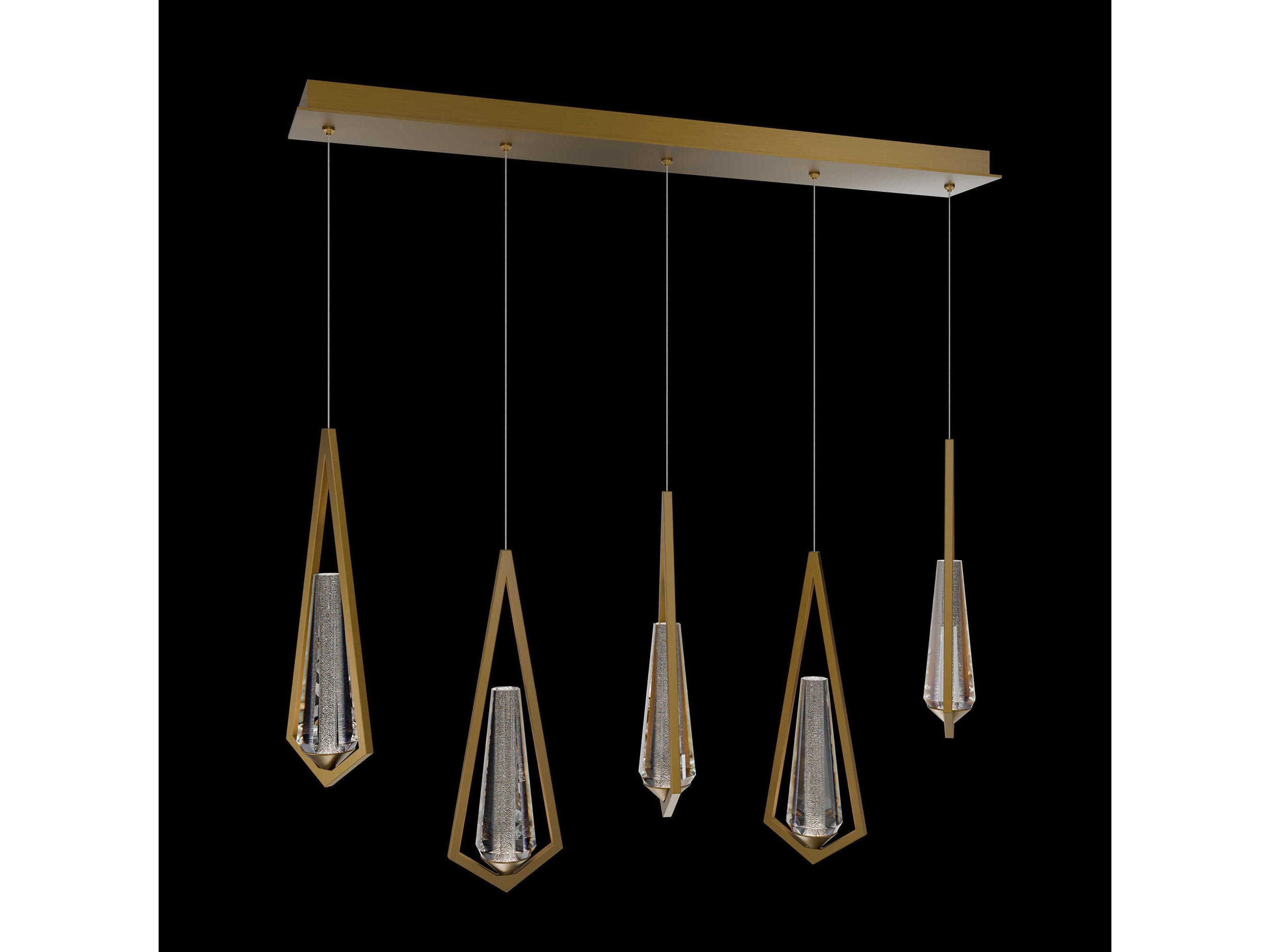 Schonbek Devotion 5-Light Aged Brass Island Pendant