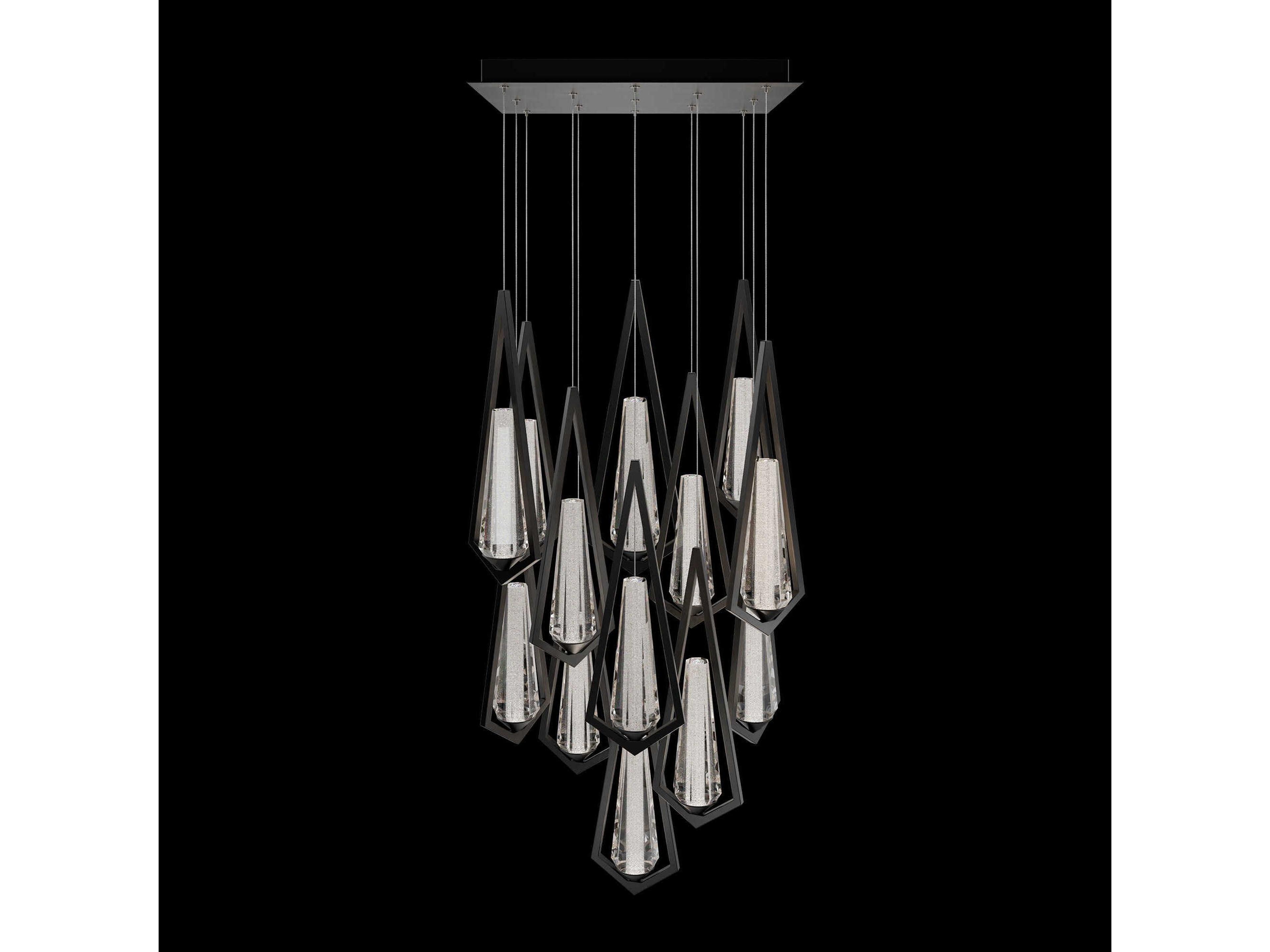 Schonbek Devotion 13-Light Black Pendant