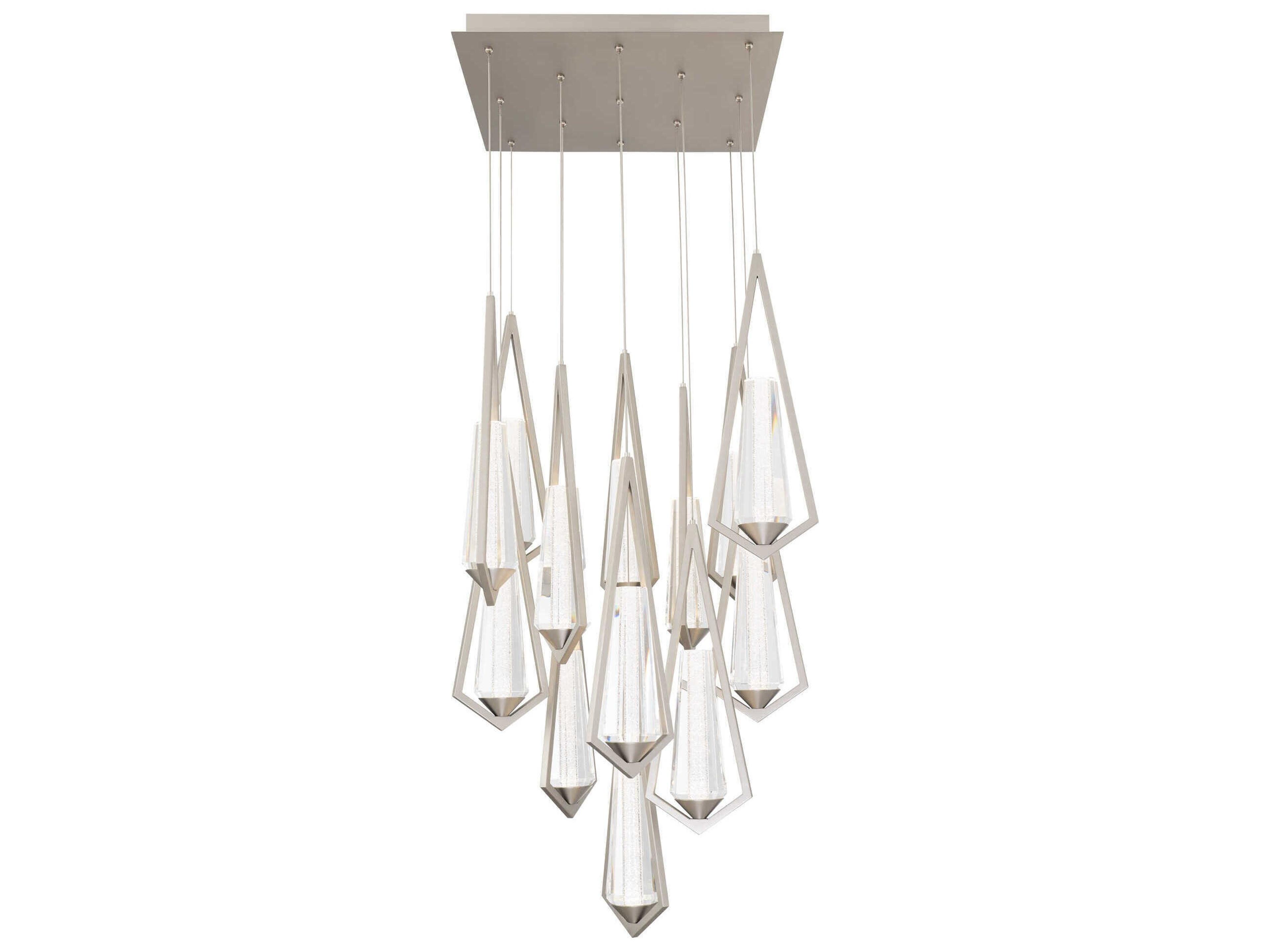 Devotion 13-Light Satin Nickel Pendant