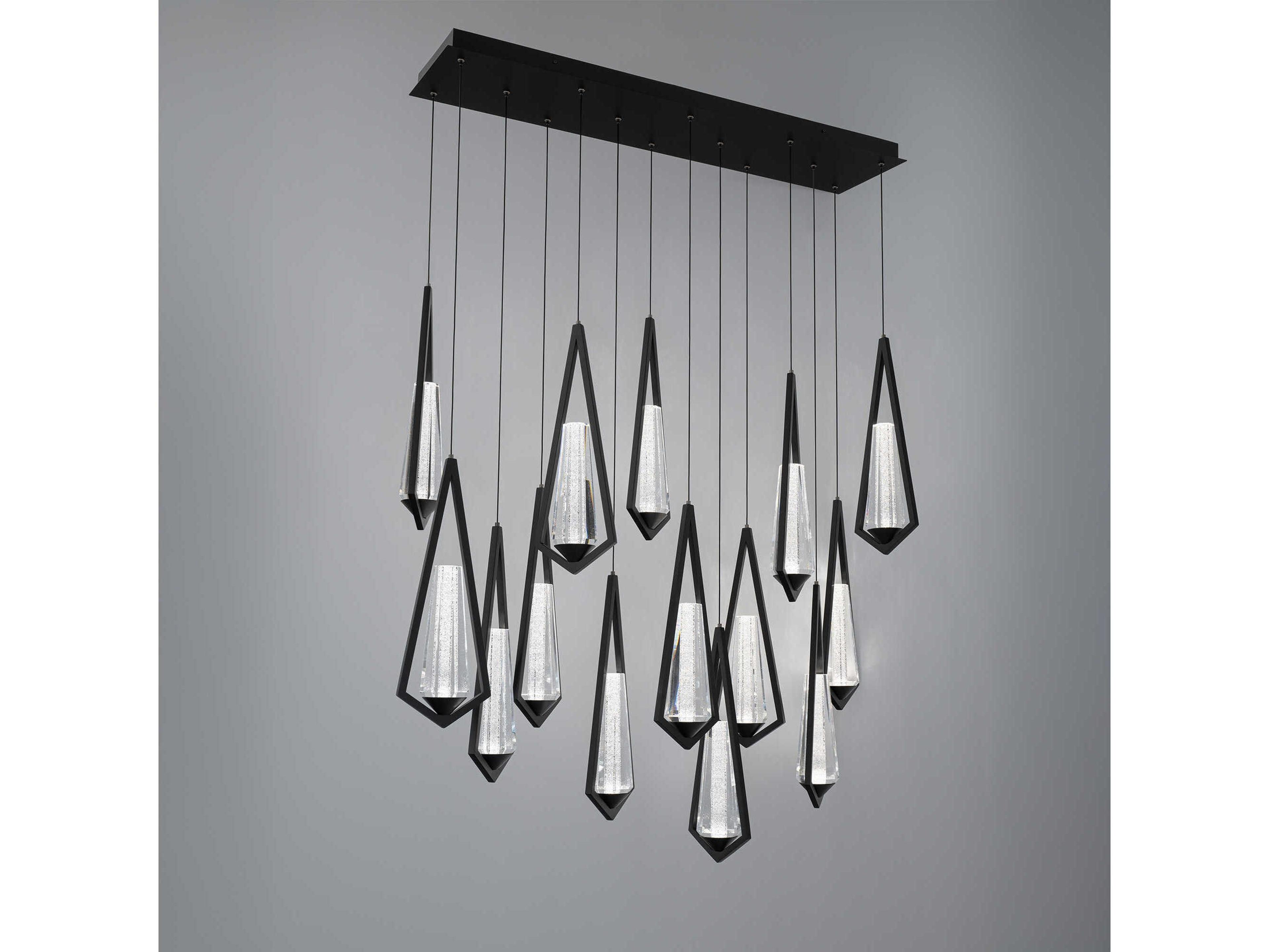 Schonbek Devotion 14-Light Black Island Pendant