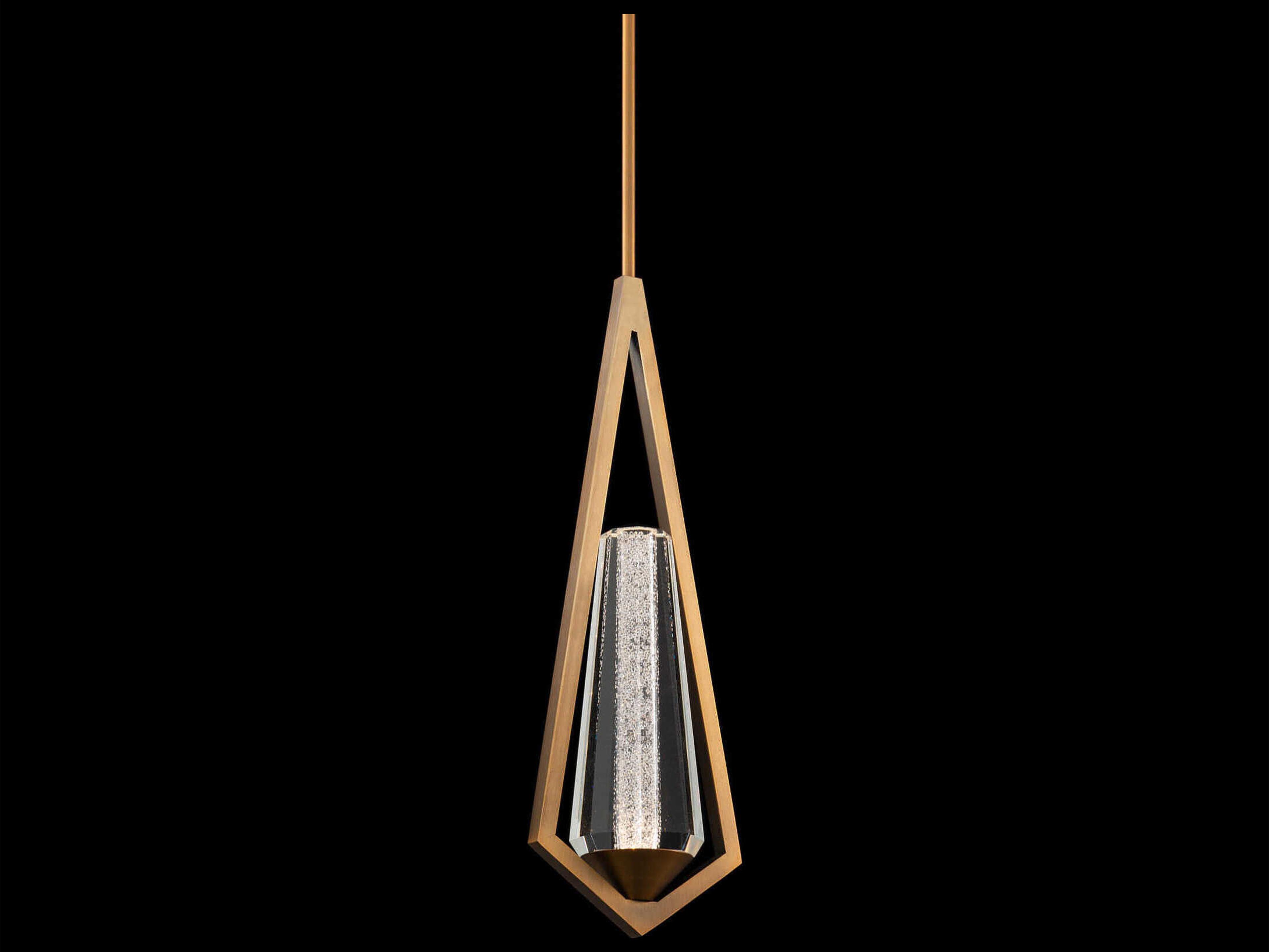 Schonbek Devotion 1-Light Aged Brass Mini Pendant