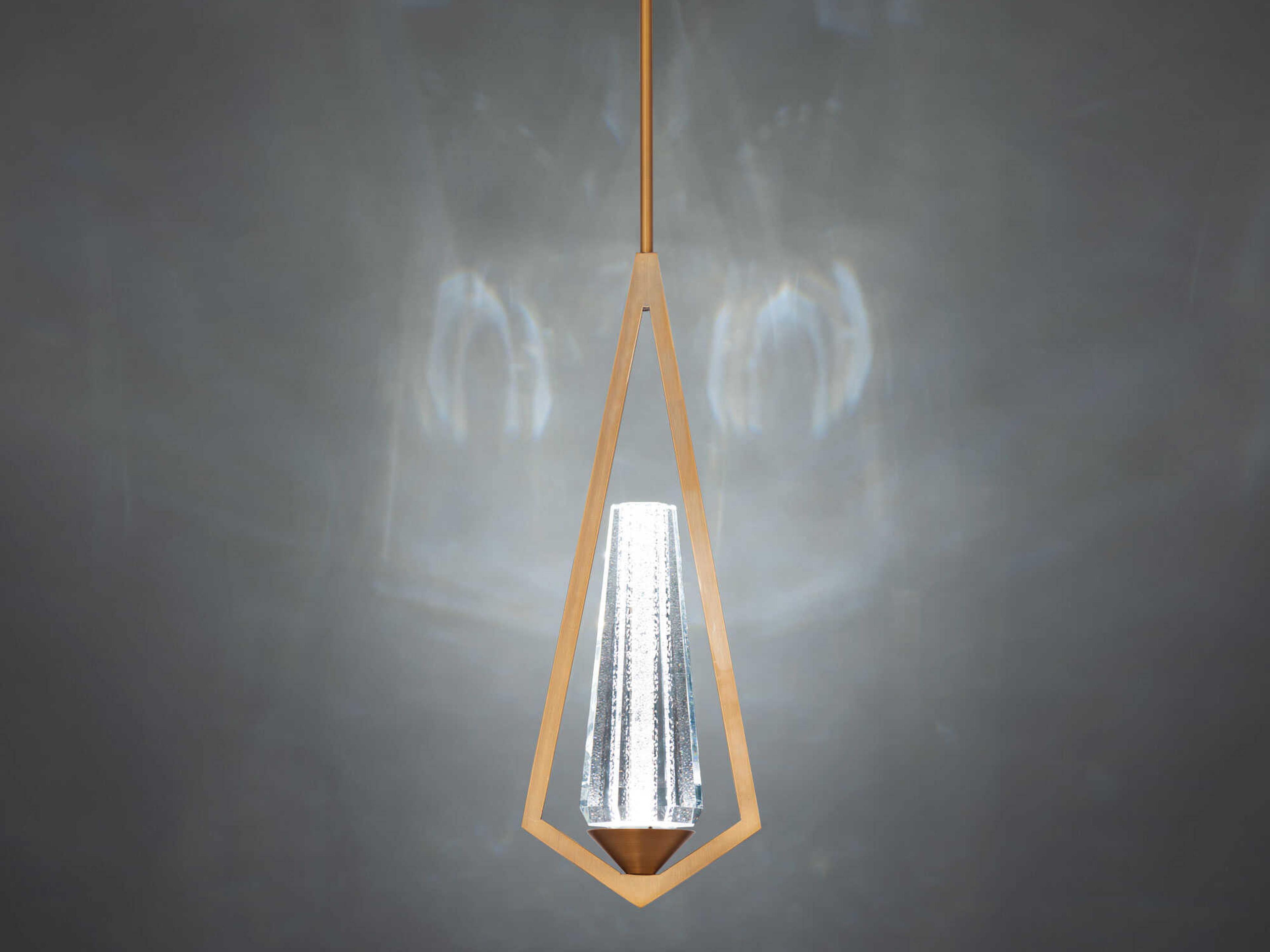 Schonbek Devotion 1-Light Aged Brass Mini Pendant