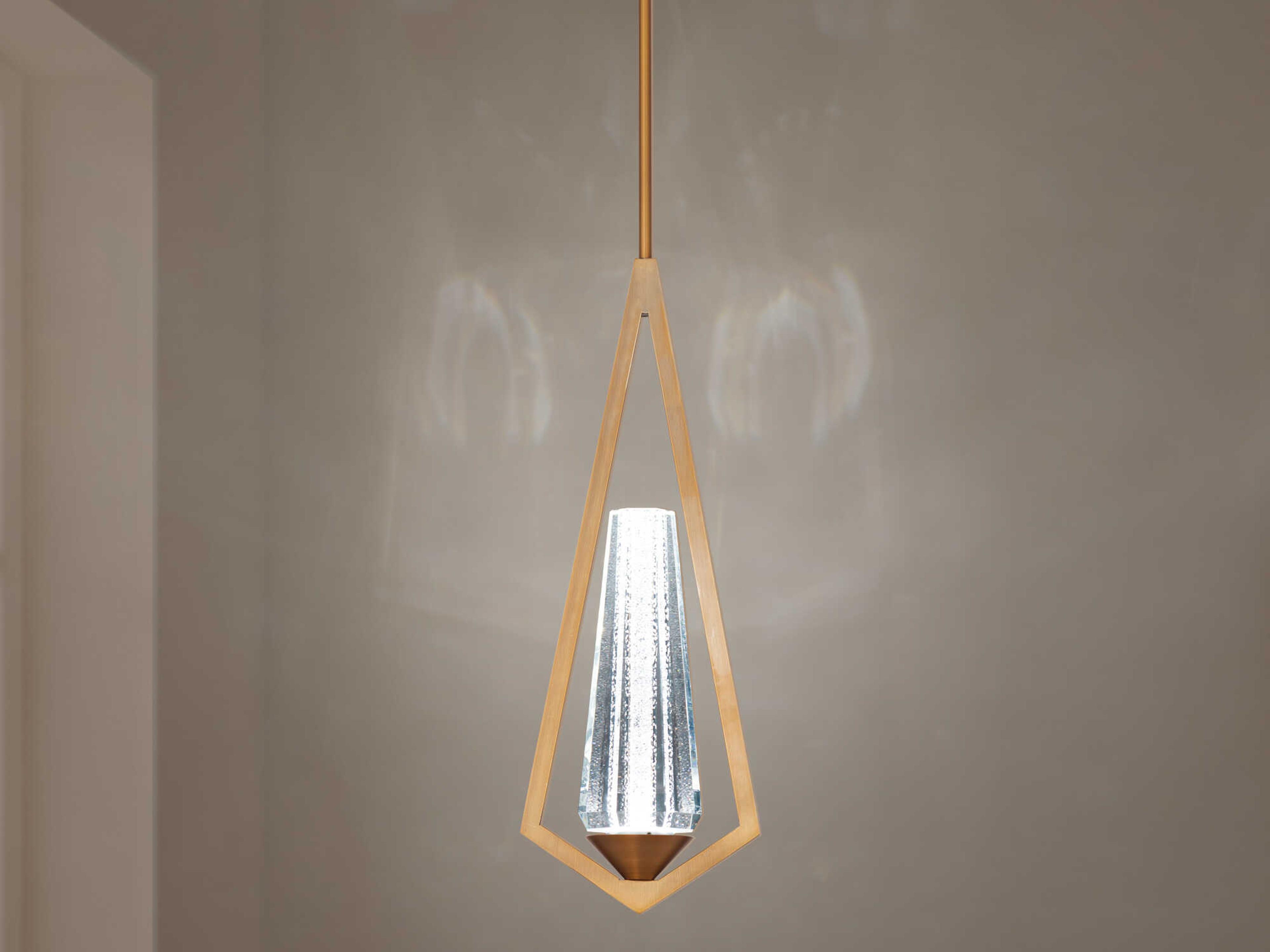 Schonbek Devotion 1-Light Aged Brass Mini Pendant