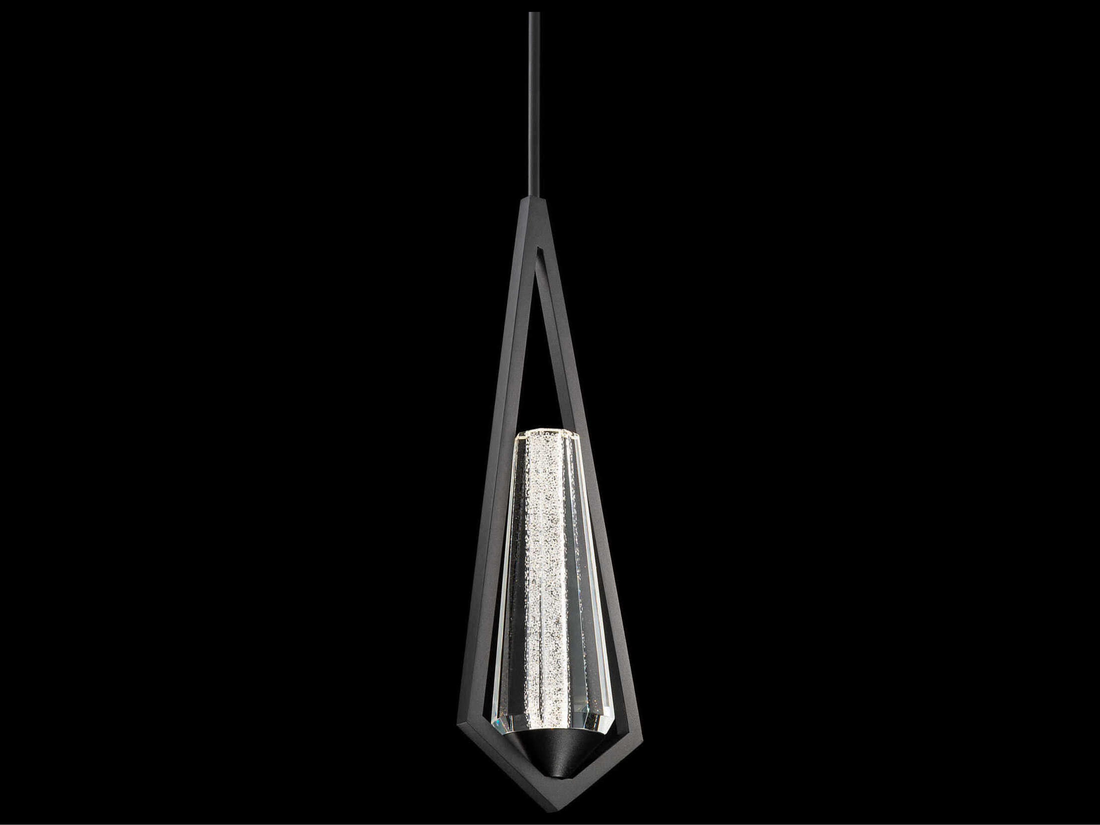 Schonbek Devotion 1-Light Black Mini Pendant