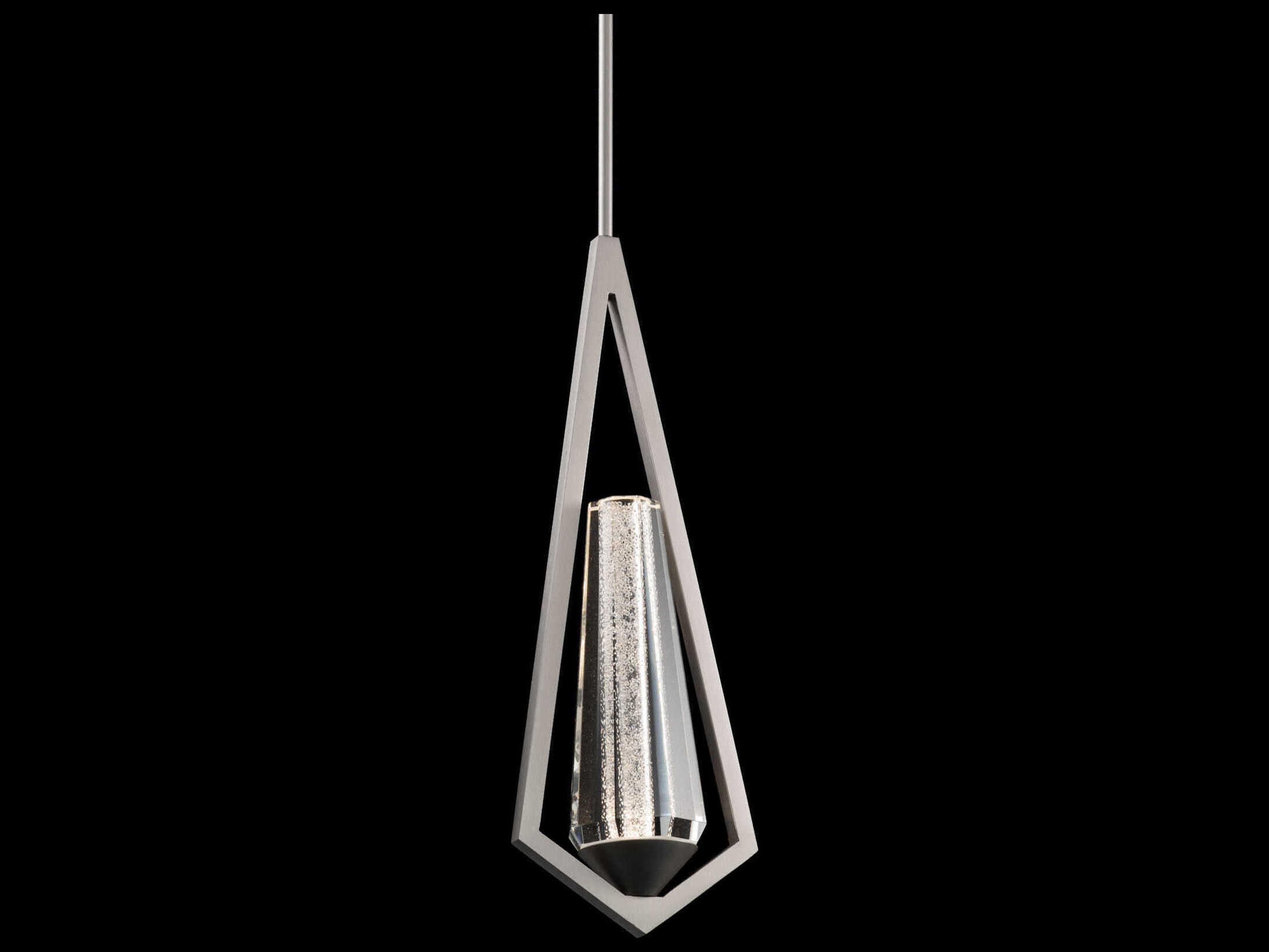 Schonbek Devotion 1-Light Satin Nickel Mini Pendant