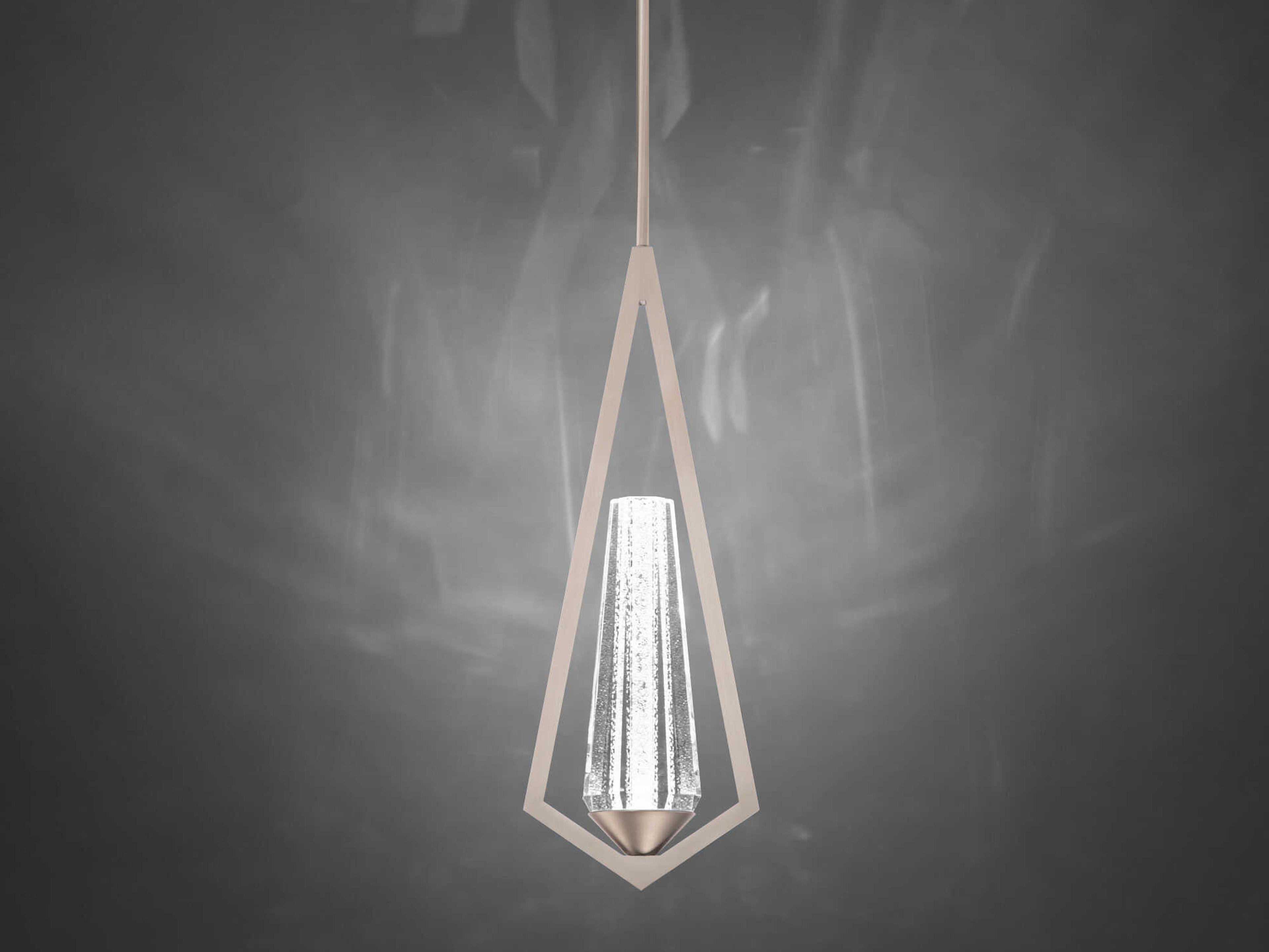 Schonbek Devotion 1-Light Satin Nickel Mini Pendant