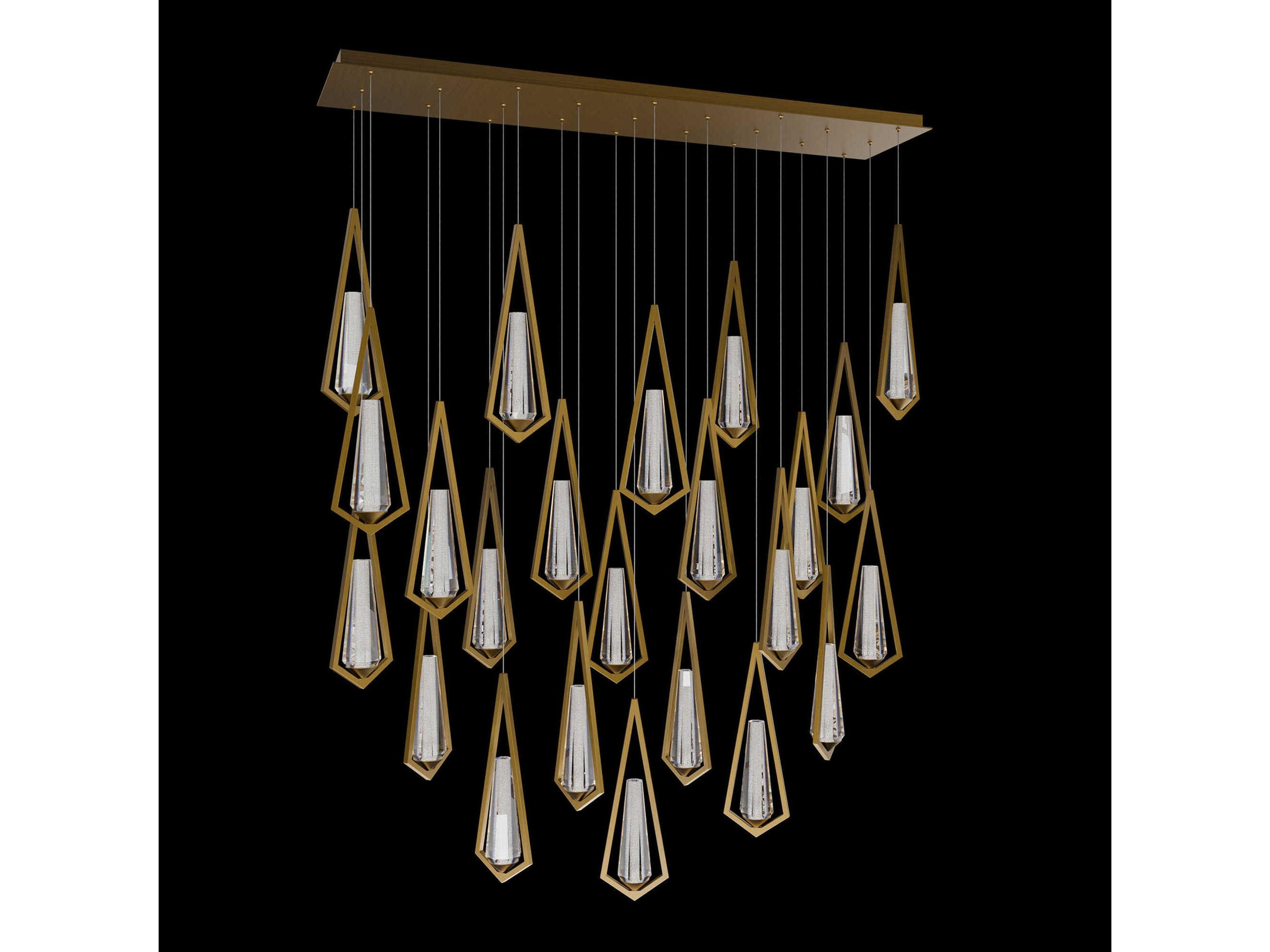 Schonbek Devotion 23-Light Aged Brass Island Pendant