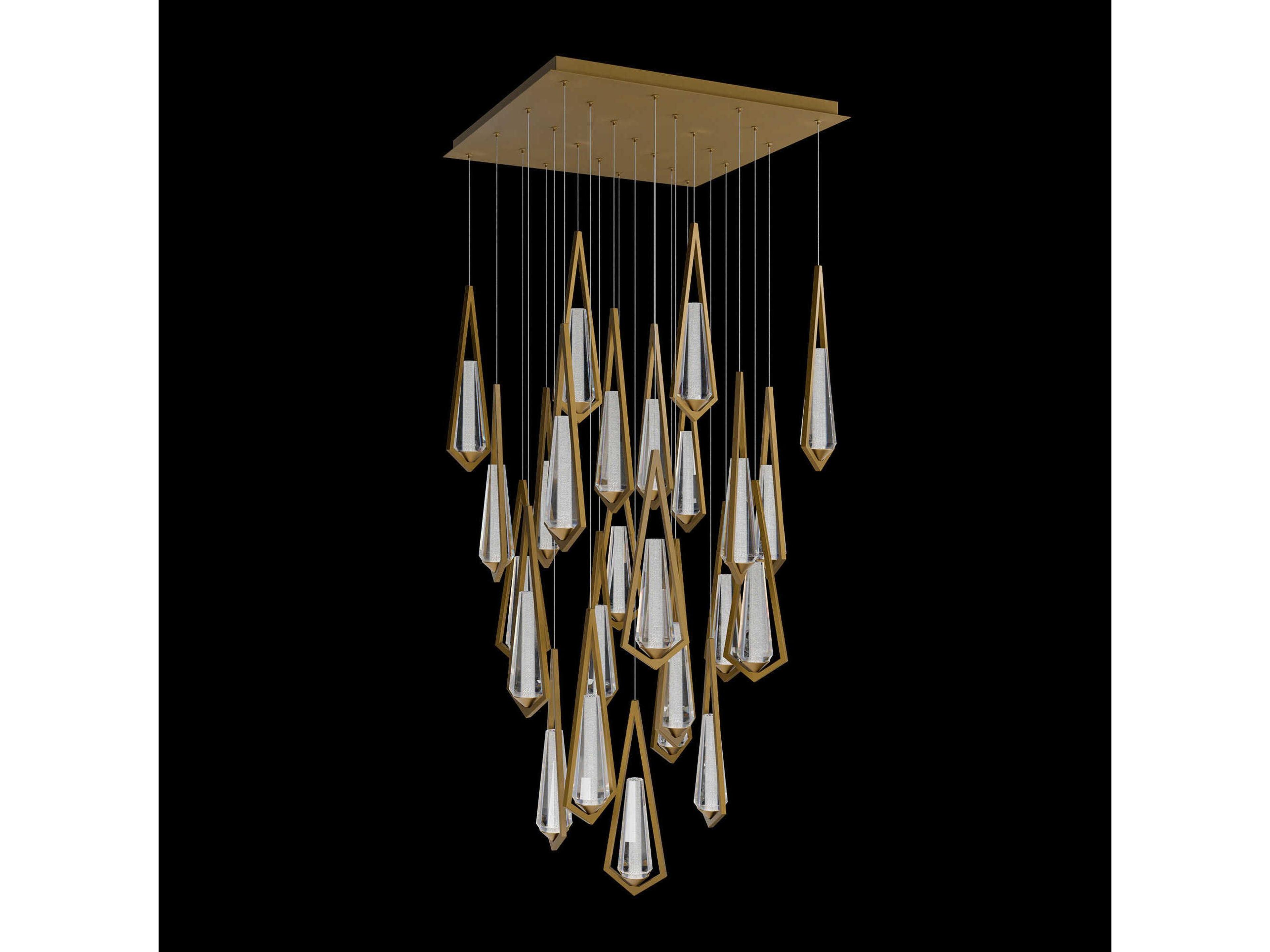 Schonbek Devotion 25-Light Aged Brass Pendant