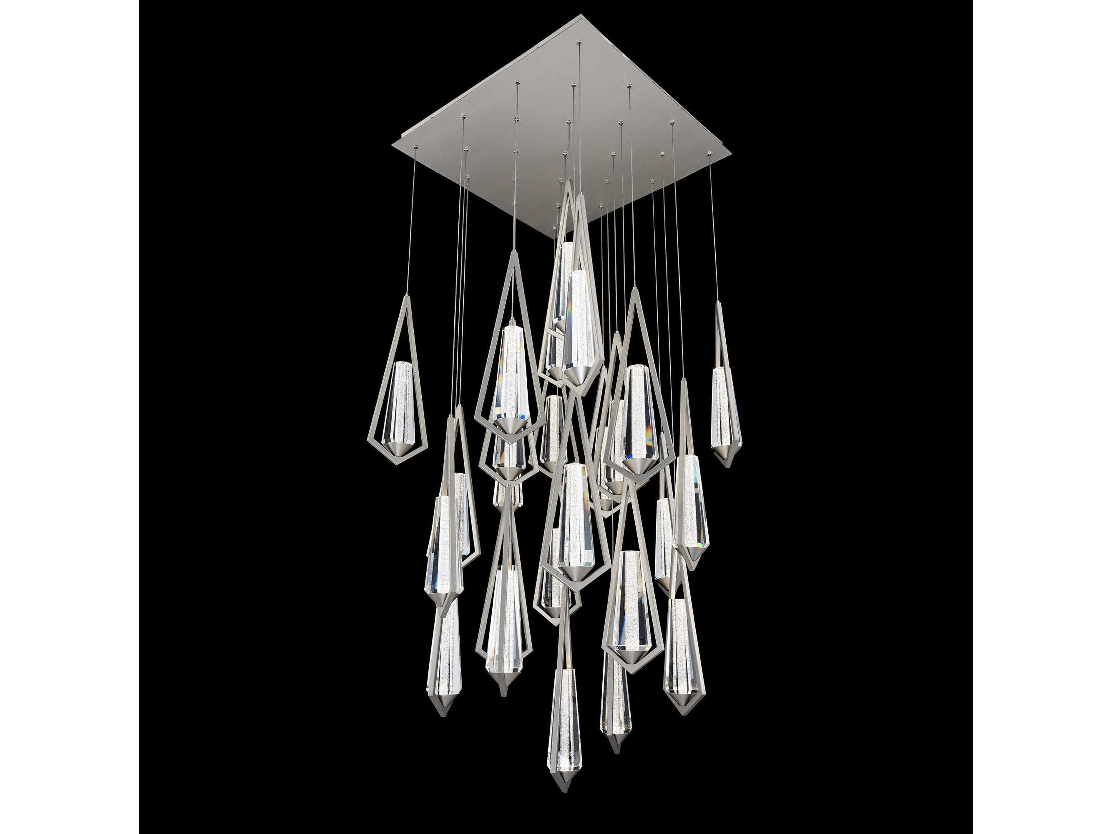 Schonbek Devotion 25-Light Satin Nickel Pendant